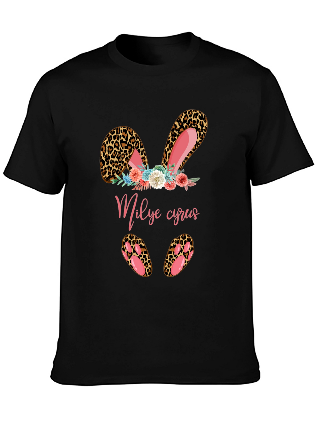 Leopard Easter Bunny T-Shirt