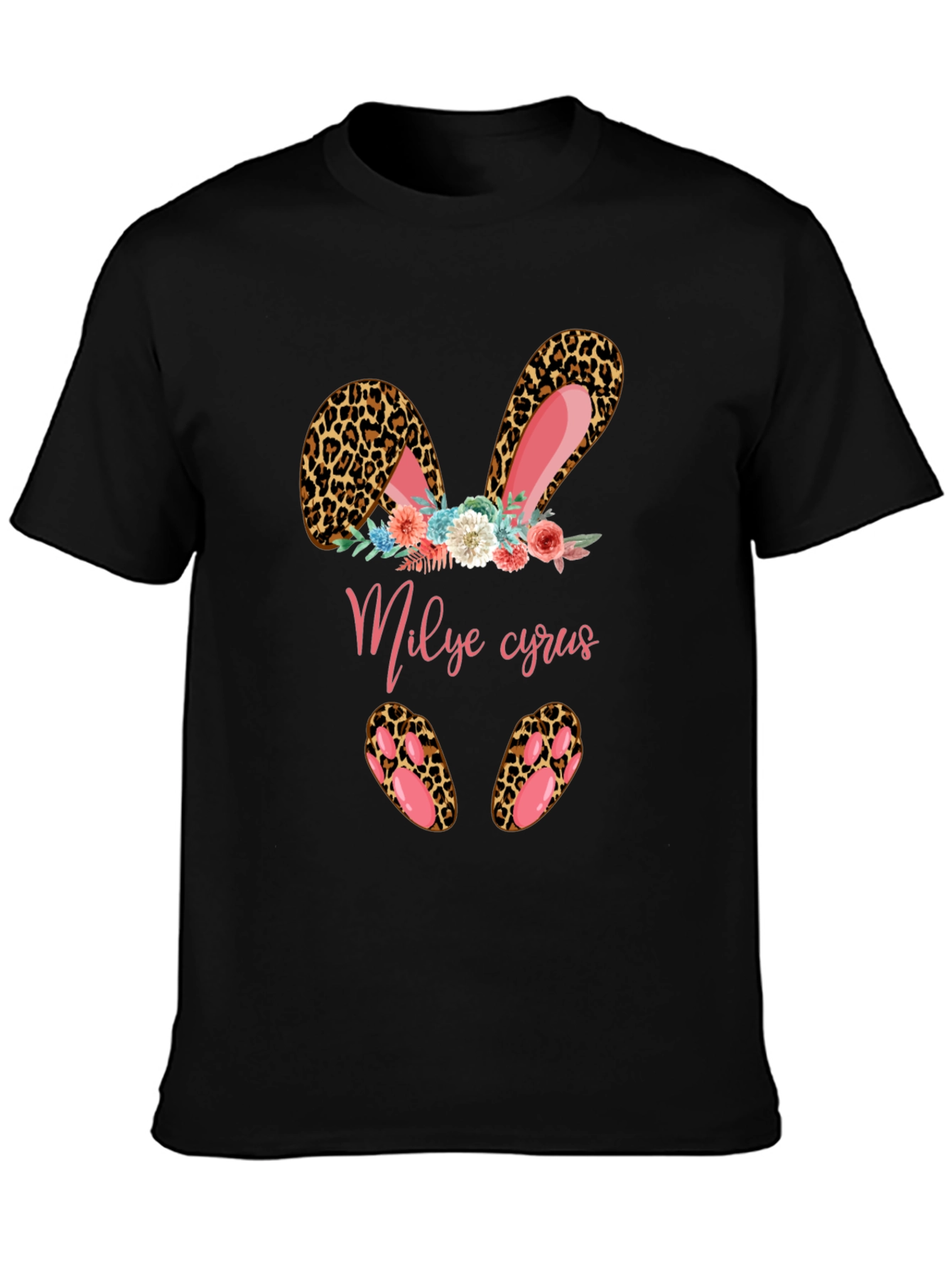 Leopard Easter Bunny T-Shirt