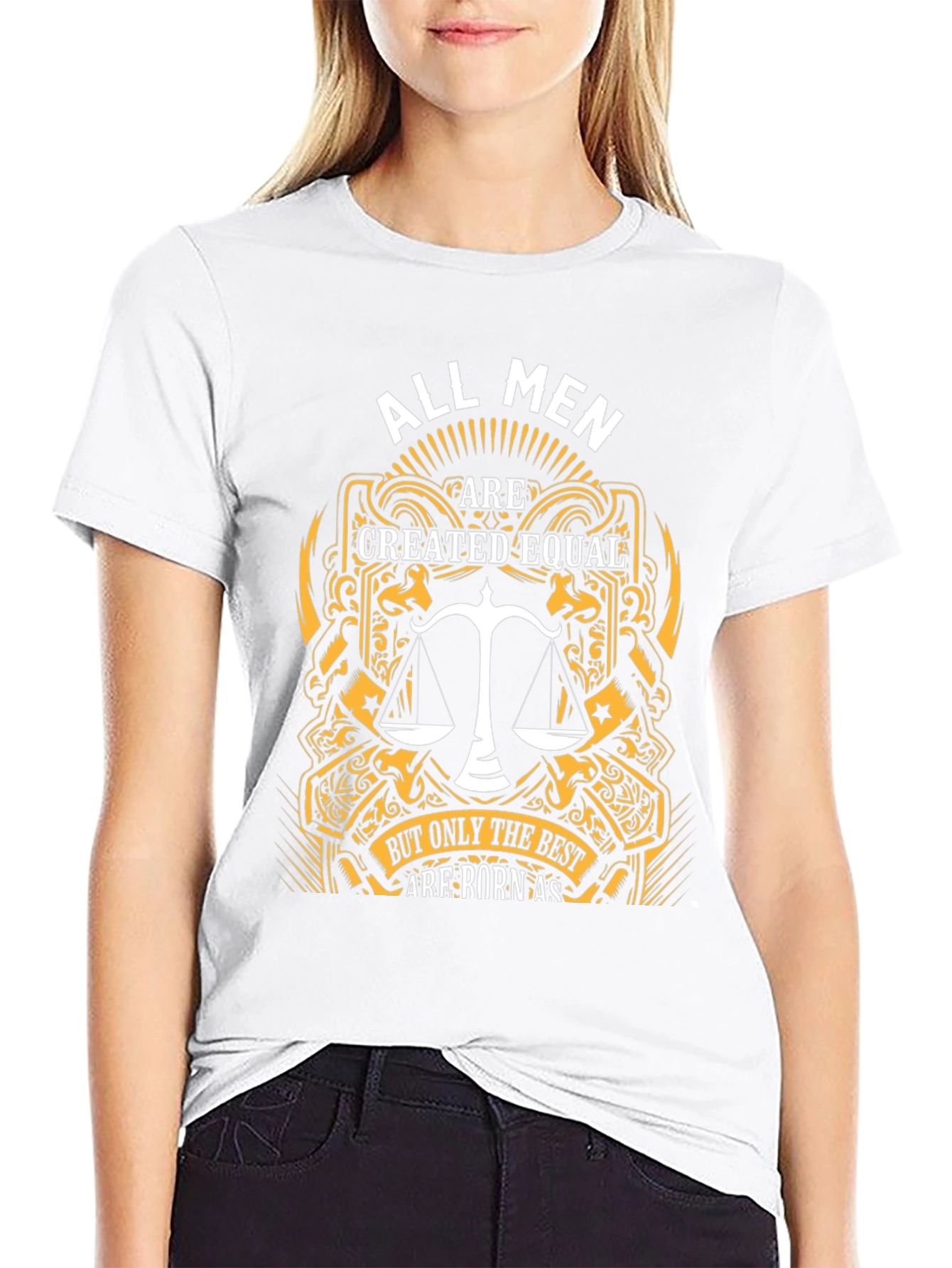 All Men Created Equal Lawyer Justice T-Shirt
