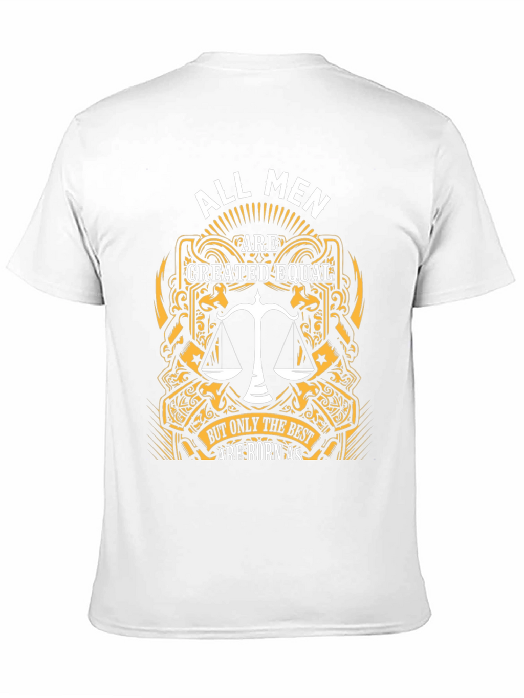 All Men Created Equal Lawyer Justice T-Shirt