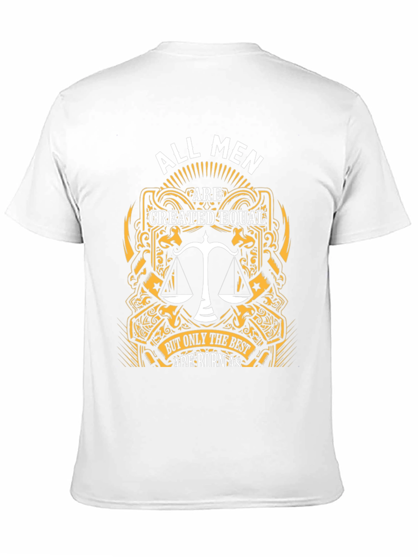 All Men Created Equal Lawyer Justice T-Shirt