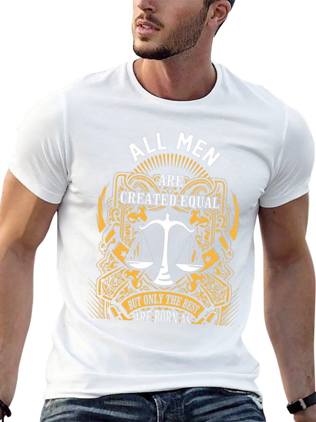 All Men Created Equal Lawyer Justice T-Shirt