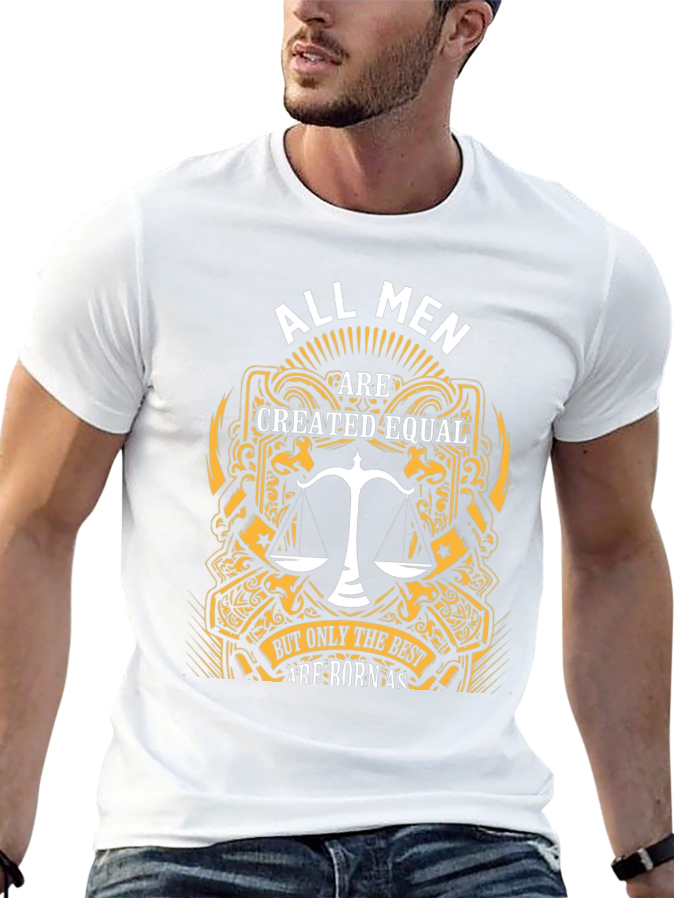 All Men Created Equal Lawyer Justice T-Shirt