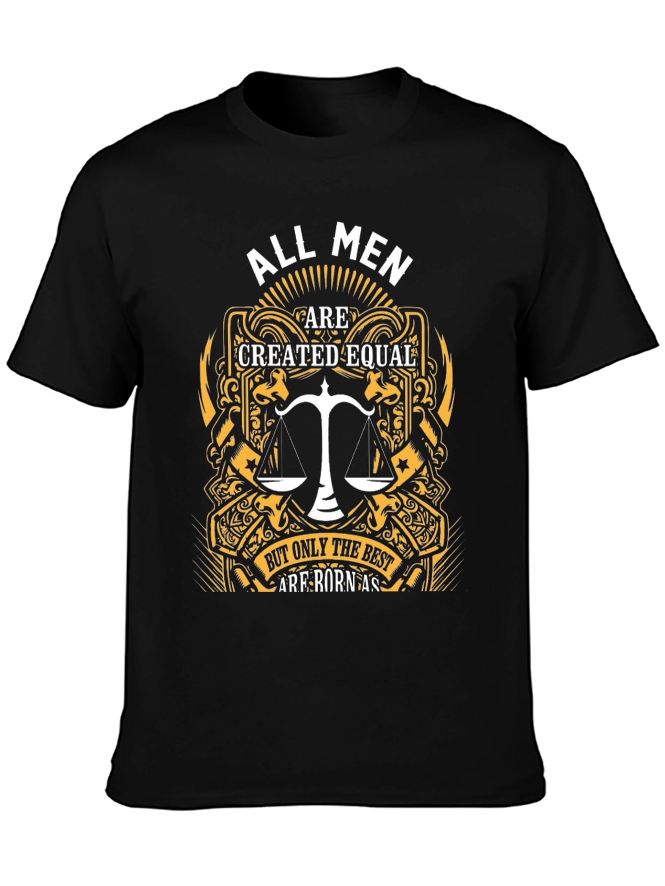 All Men Created Equal Lawyer Justice T-Shirt