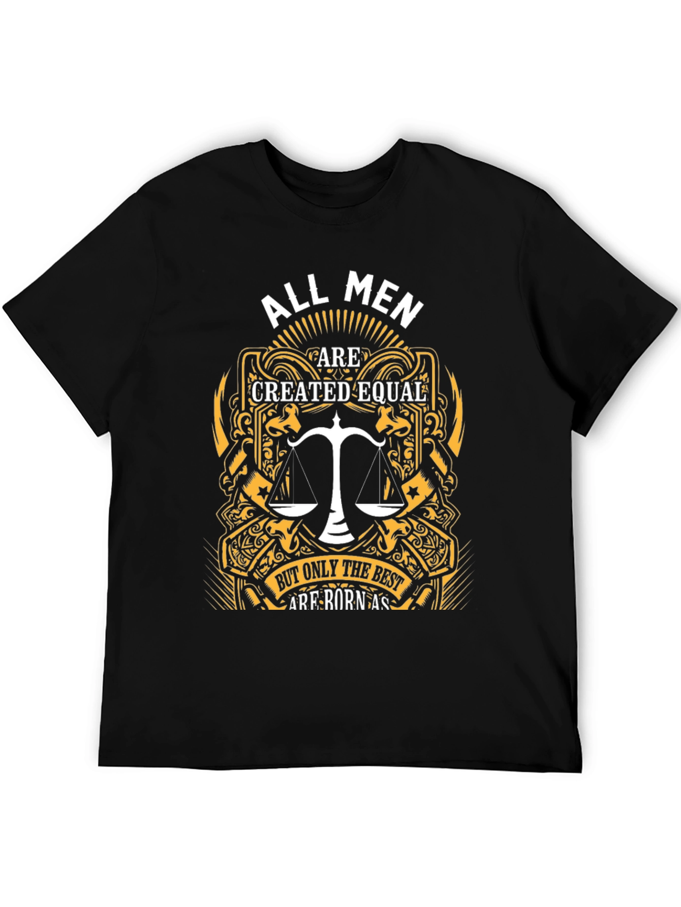 All Men Created Equal Lawyer Justice T-Shirt