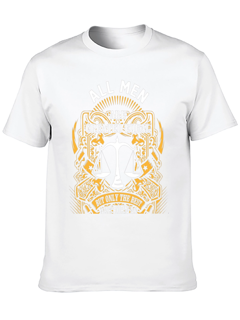 All Men Created Equal Lawyer Justice T-Shirt