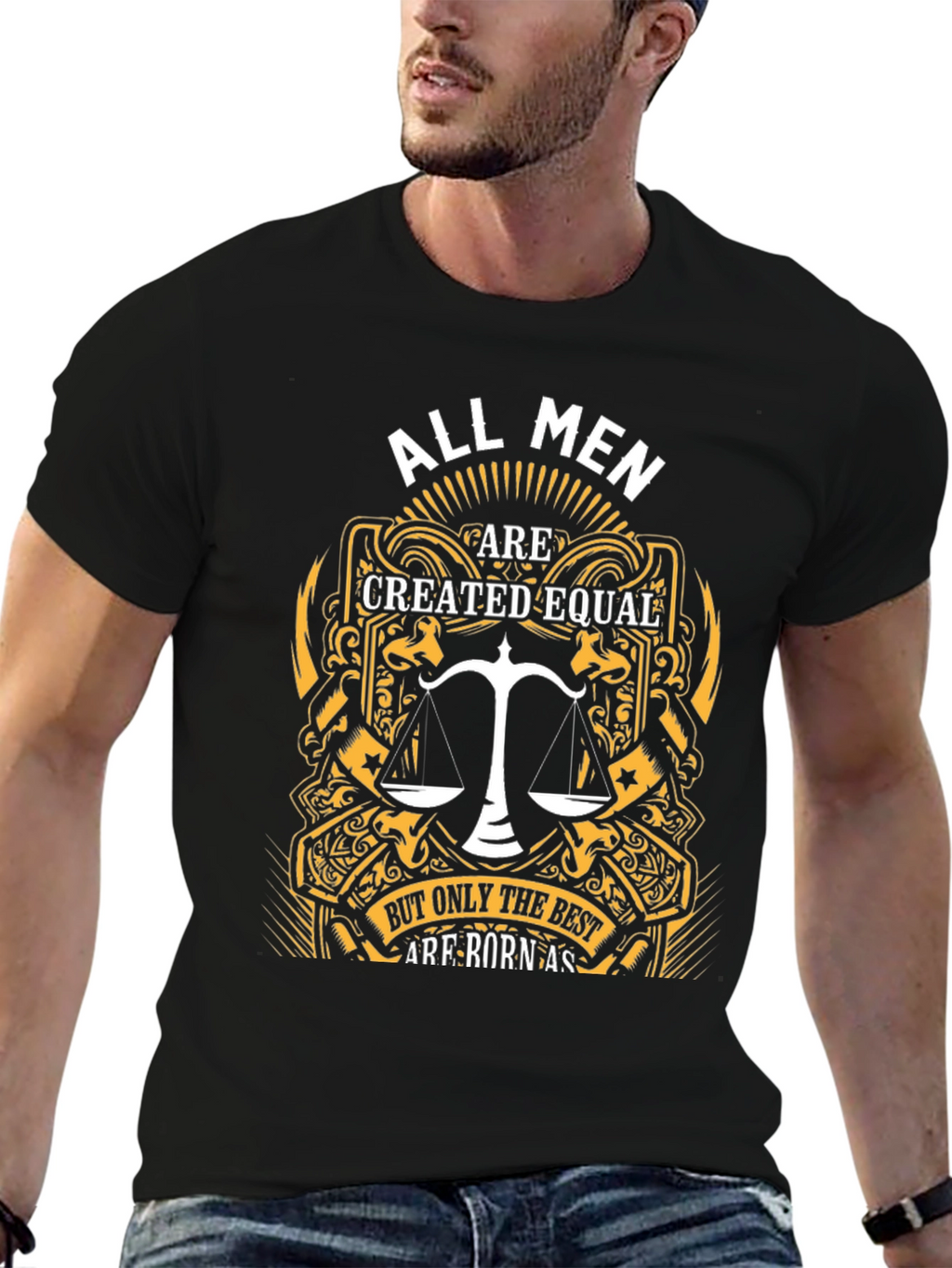 All Men Created Equal Lawyer Justice T-Shirt
