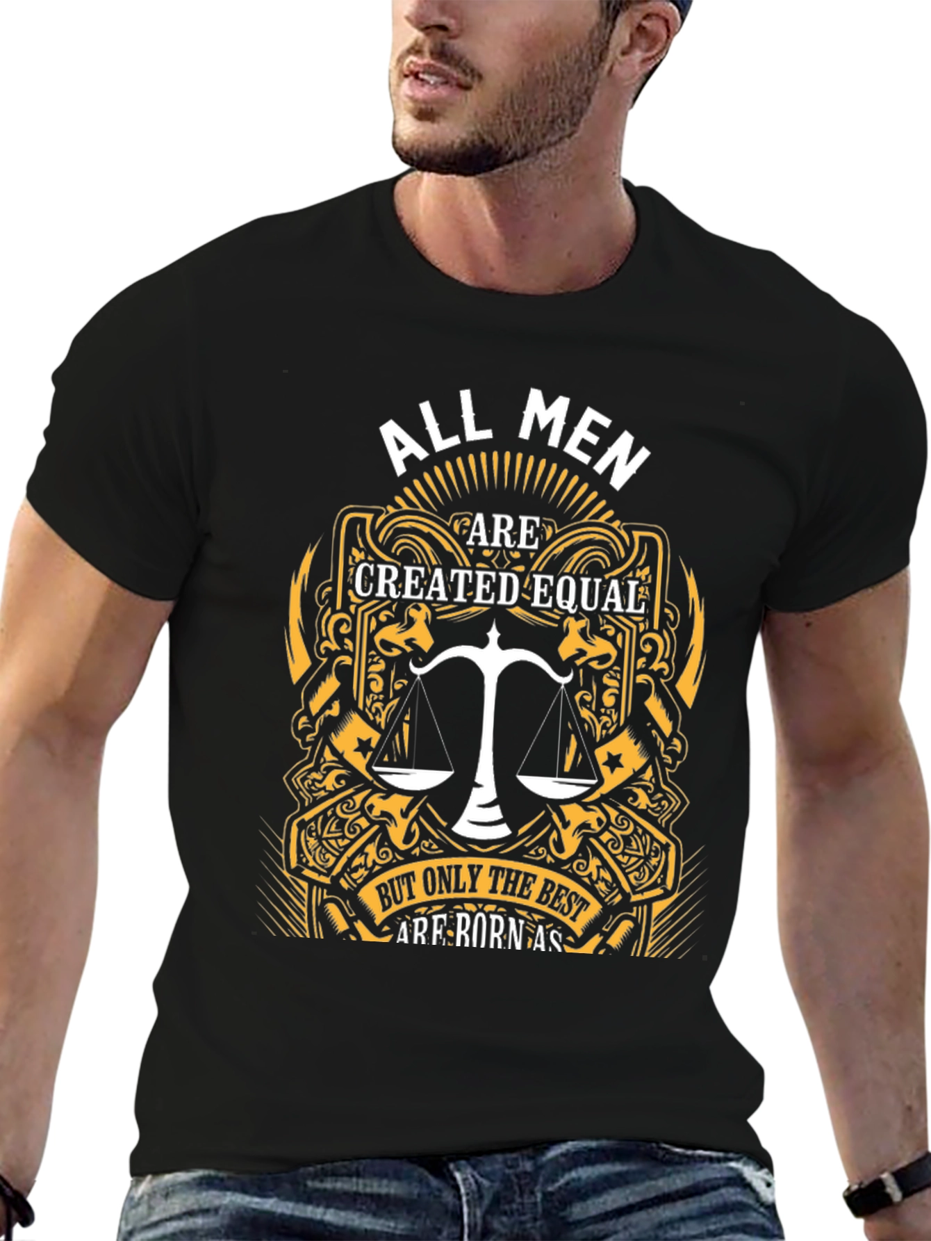 All Men Created Equal Lawyer Justice T-Shirt