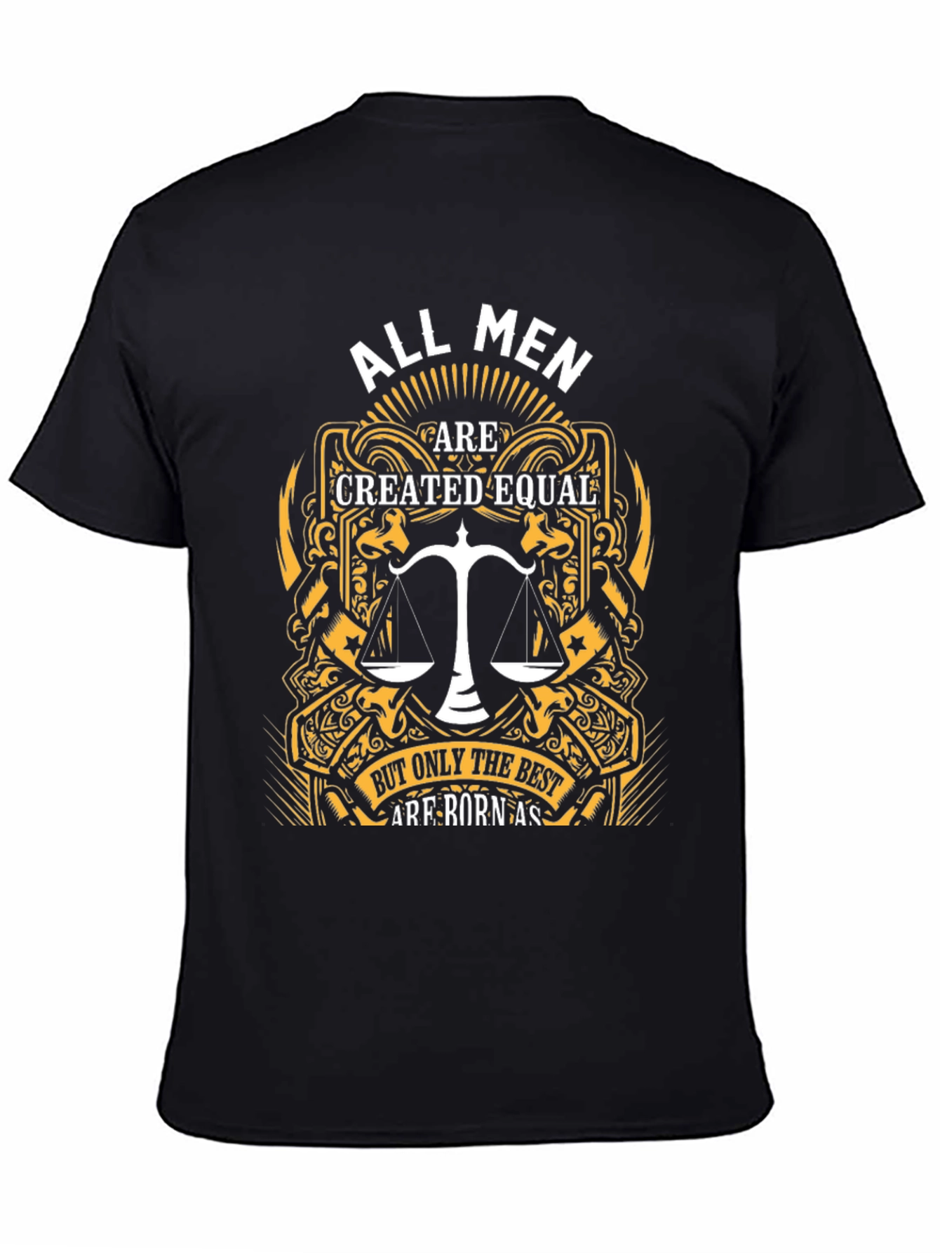 All Men Created Equal Lawyer Justice T-Shirt