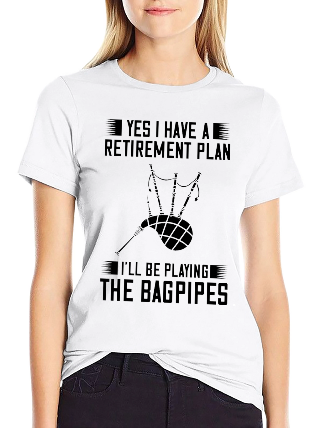 Bagpipe Retirement Plan T-Shirt
