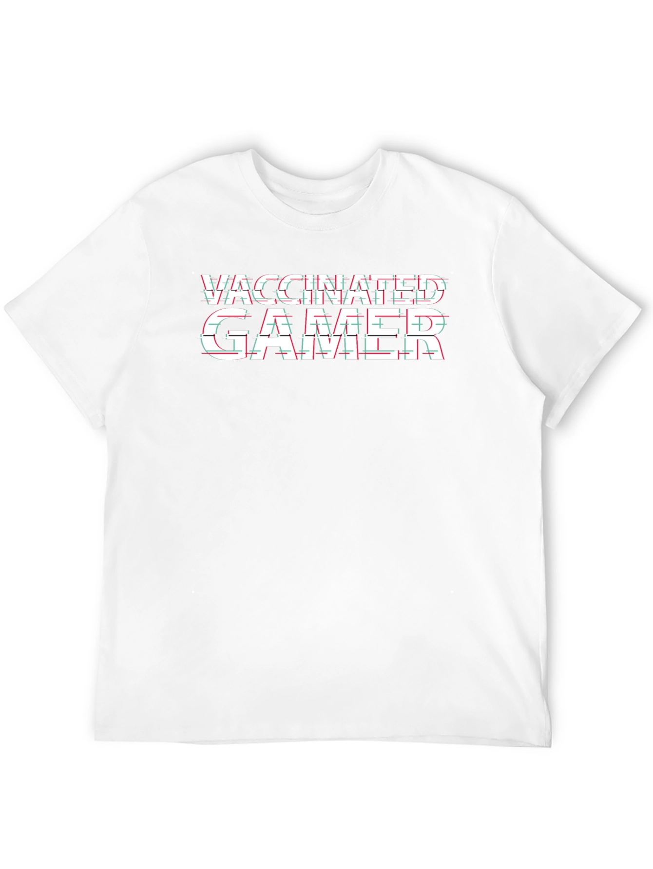 Vaccinated Gamer T-Shirt - Cool Graphic Tee