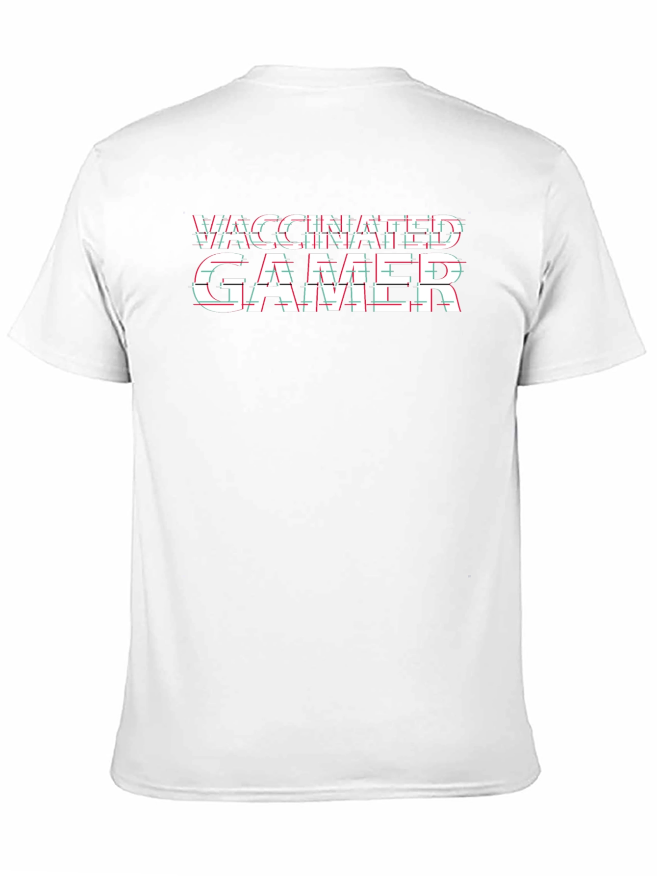 Vaccinated Gamer T-Shirt - Cool Graphic Tee