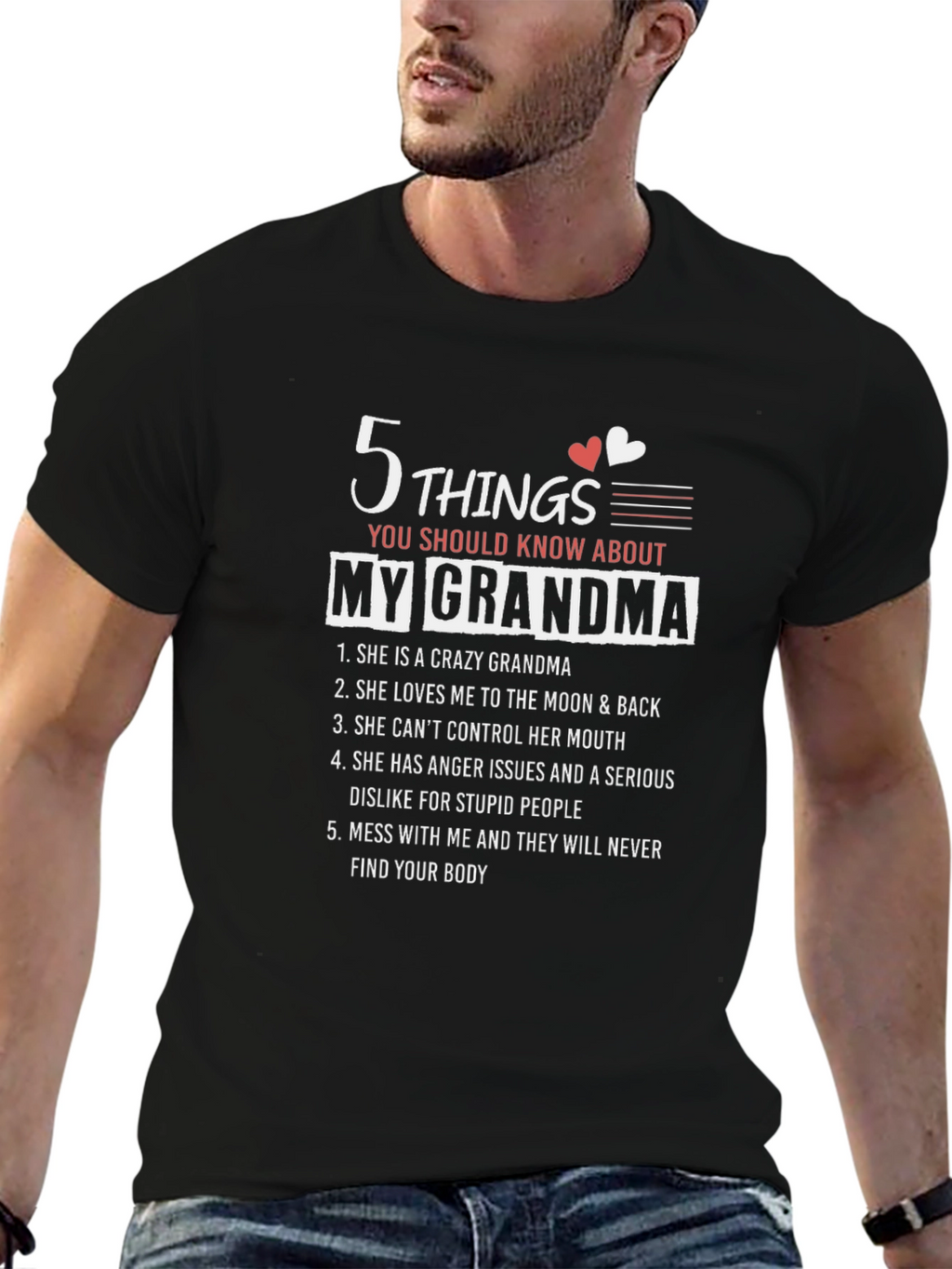 5 Things You Should Know About My Grandma T-Shirt
