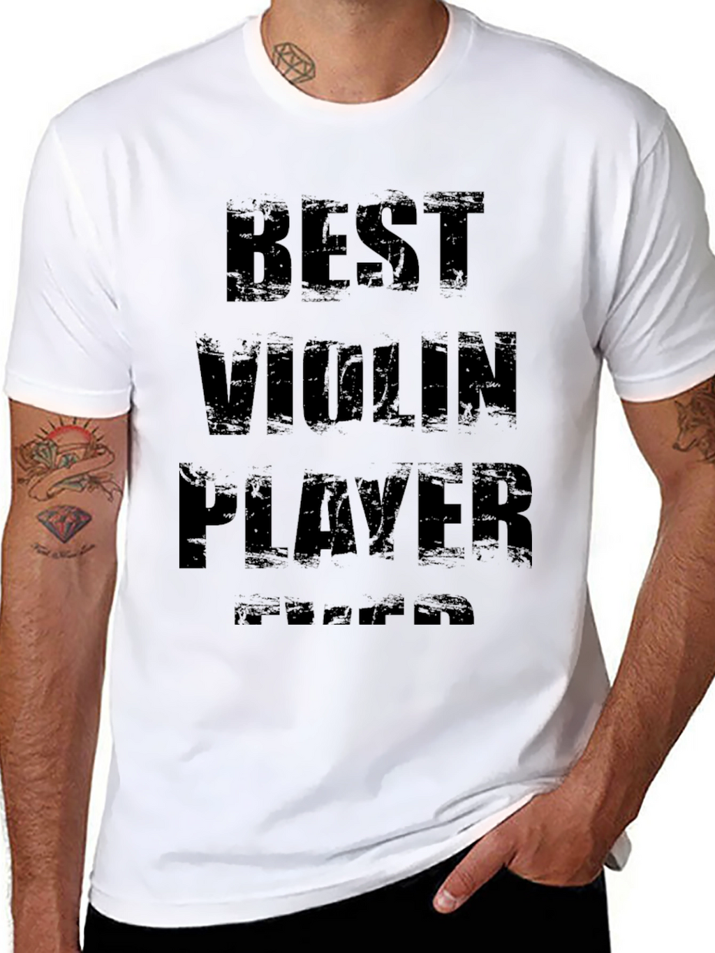 Best Violin Player Ever Black T-Shirt