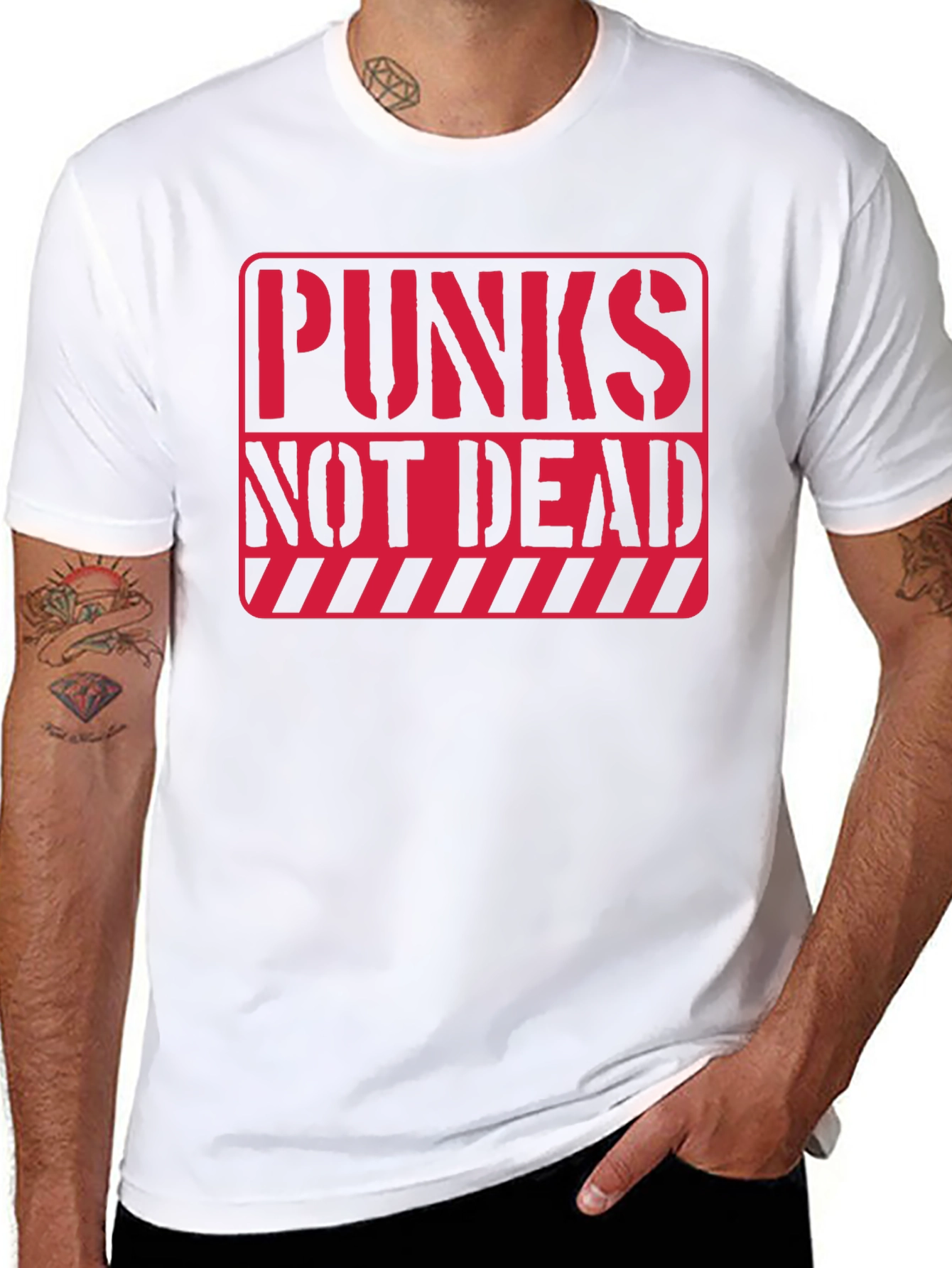 Punks Not Dead Graphic Tee