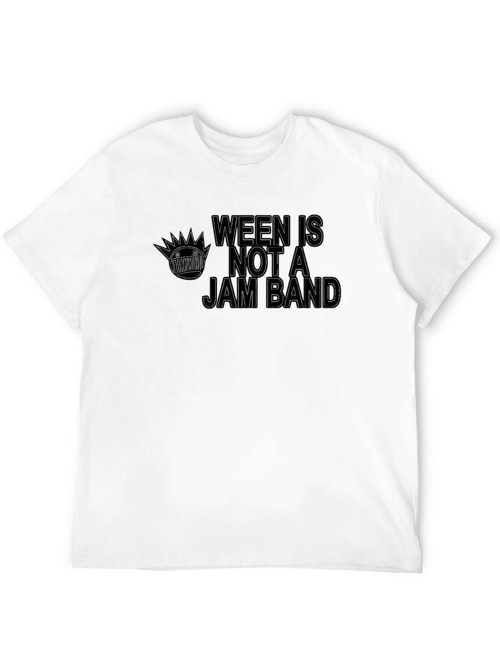 Ween Is Not A Jam Band Black T-Shirt