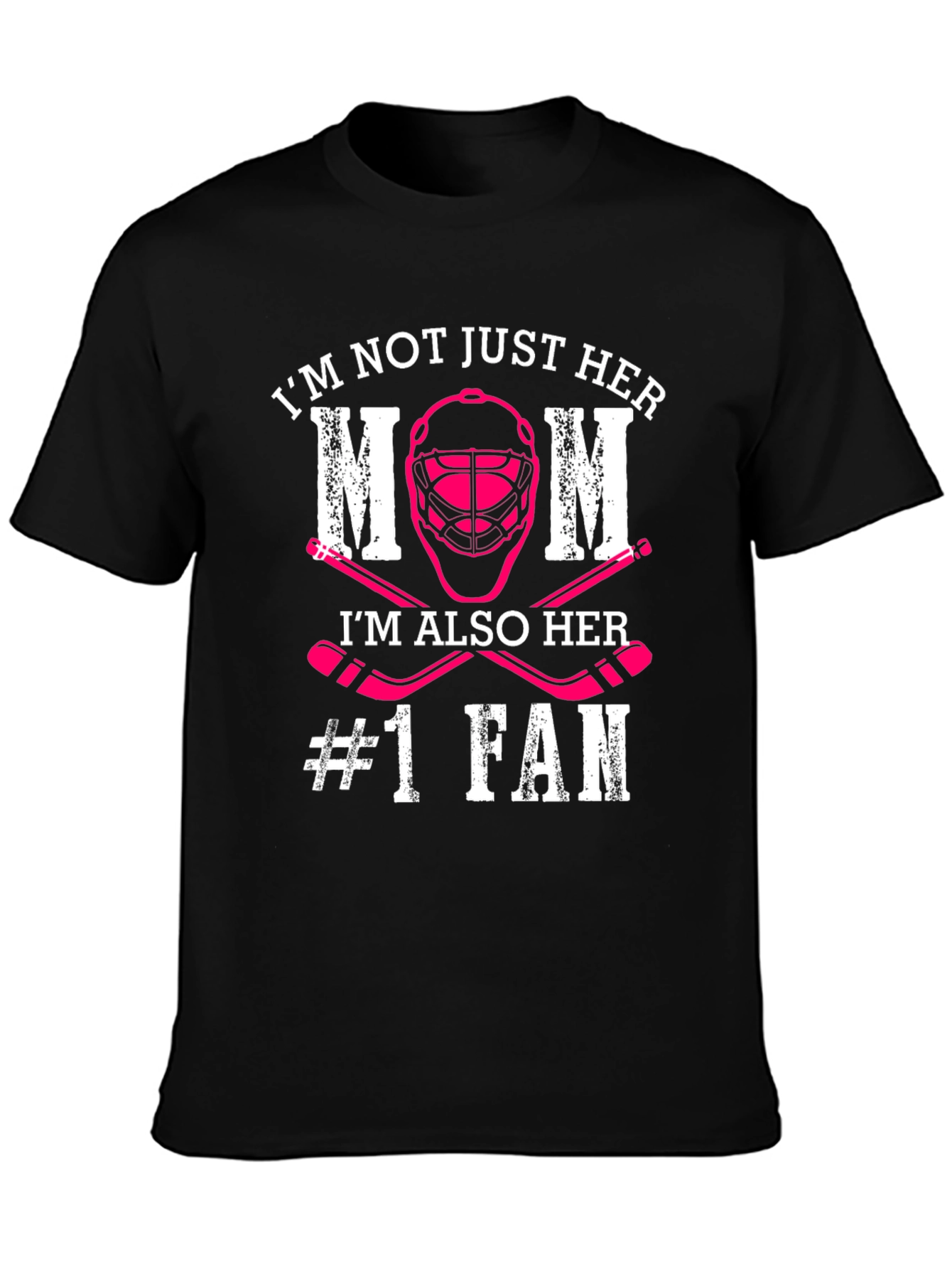Hockey Mom #1 Fan T-Shirt - Support Your Player!
