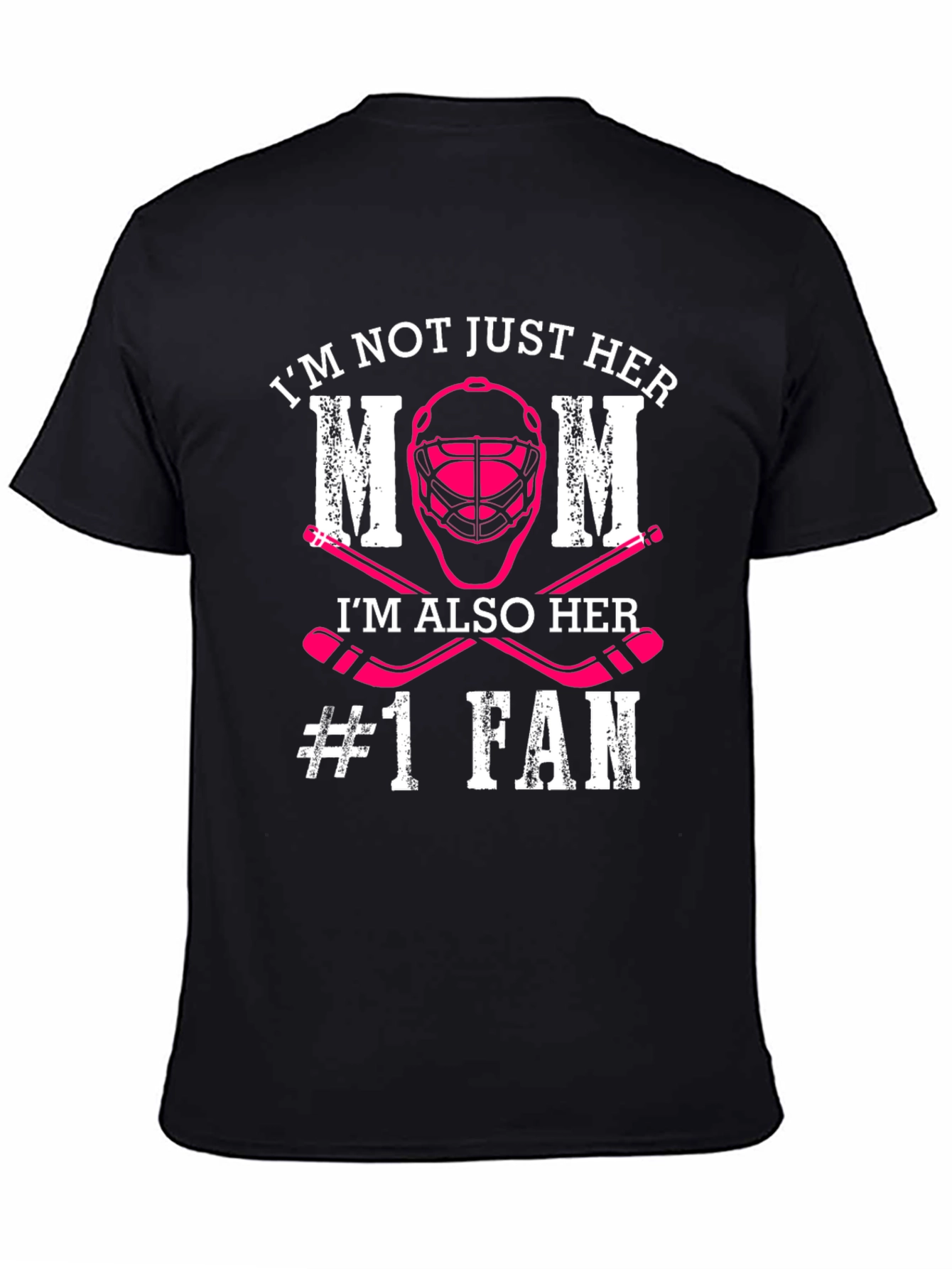 Hockey Mom #1 Fan T-Shirt - Support Your Player!