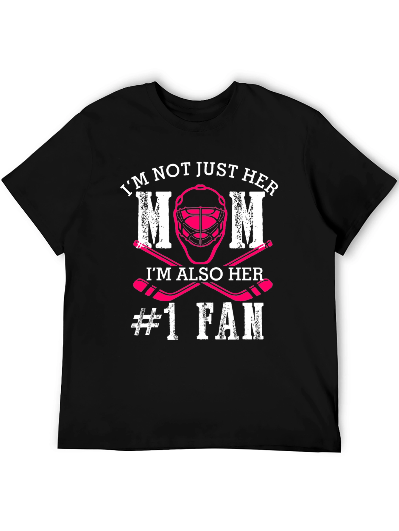 Hockey Mom #1 Fan T-Shirt - Support Your Player!