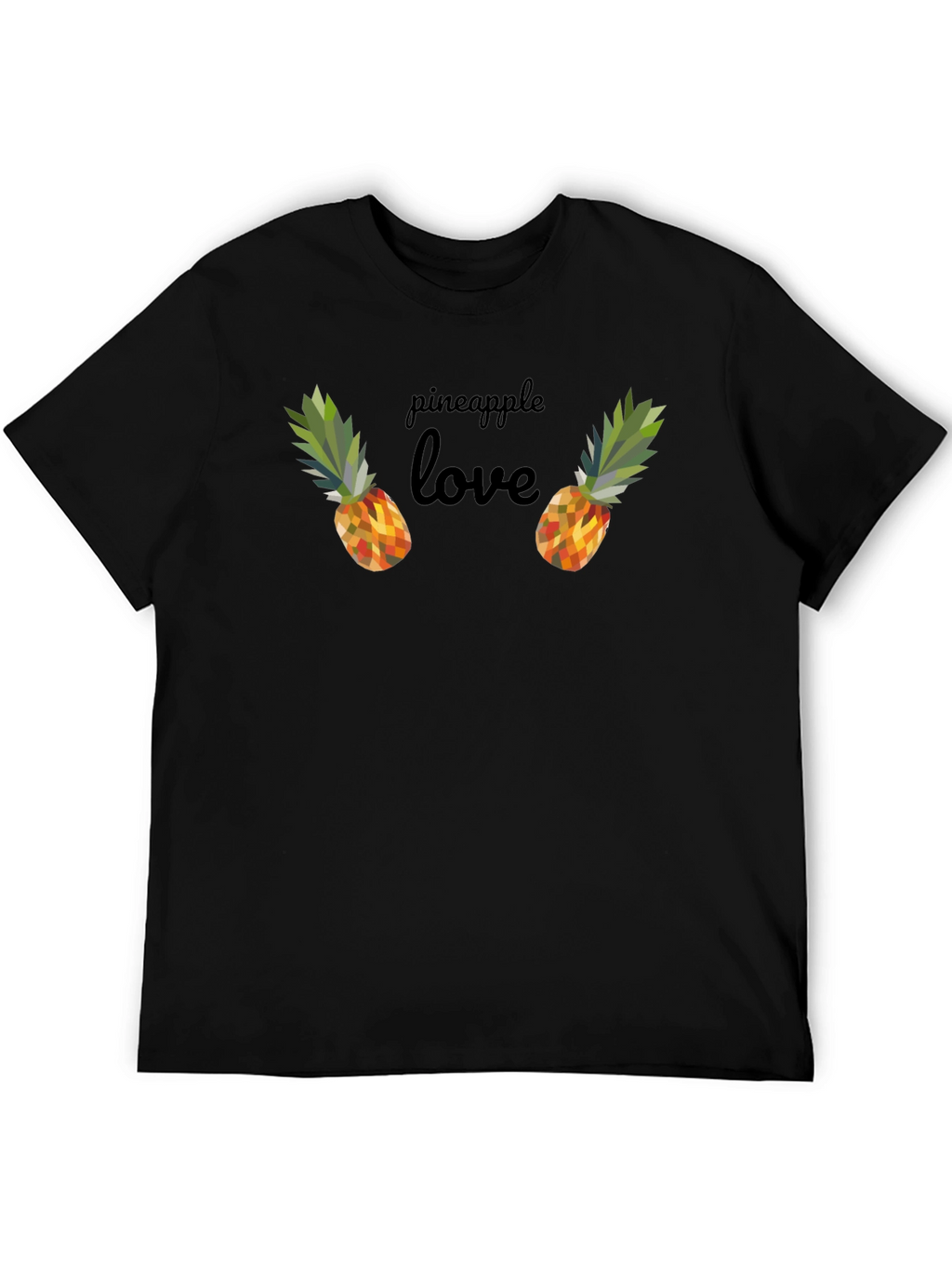 Pineapple Love Graphic Tee - Fun Trendy Casual T-Shirt