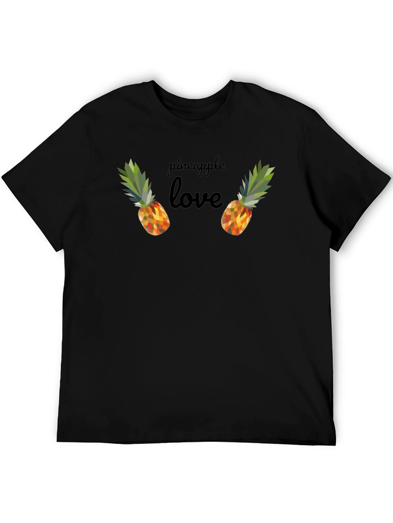 Pineapple Love Graphic Tee - Fun Trendy Casual T-Shirt
