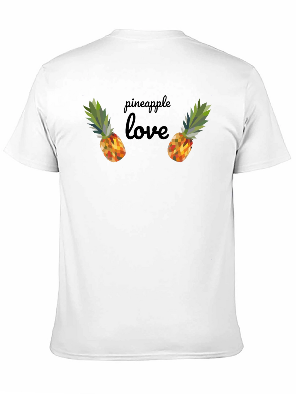 Pineapple Love Graphic Tee - Fun Trendy Casual T-Shirt
