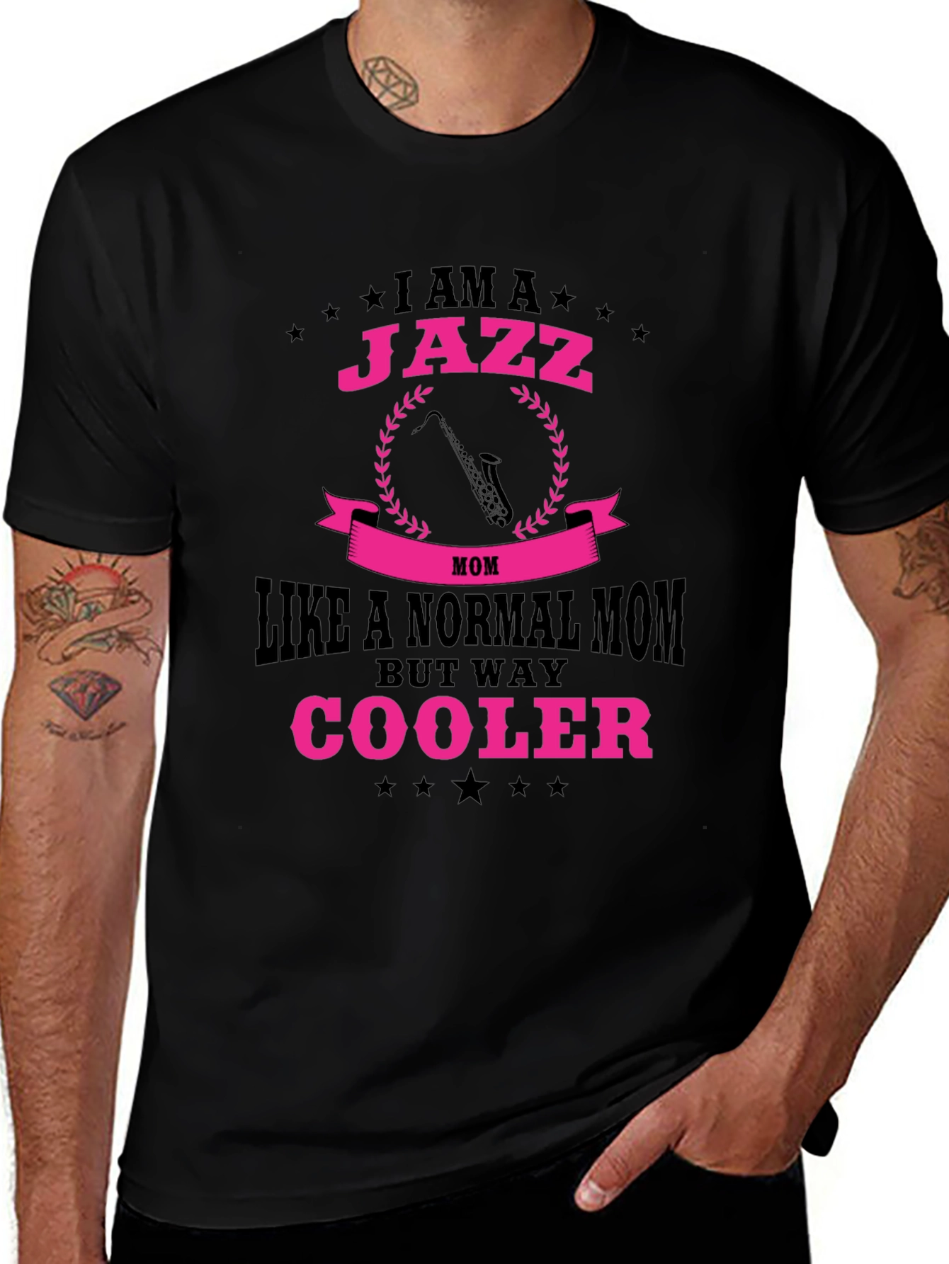 Jazz Mom Graphic Tee - Cool Mothers Day Gift