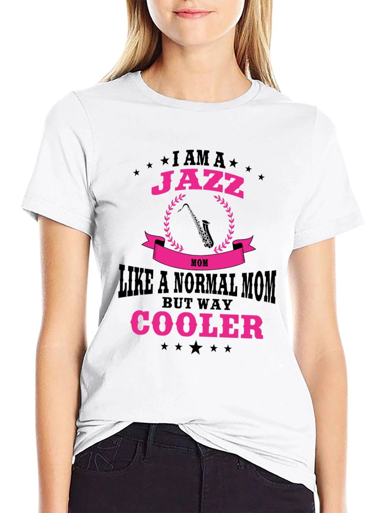 Jazz Mom Graphic Tee - Cool Mothers Day Gift