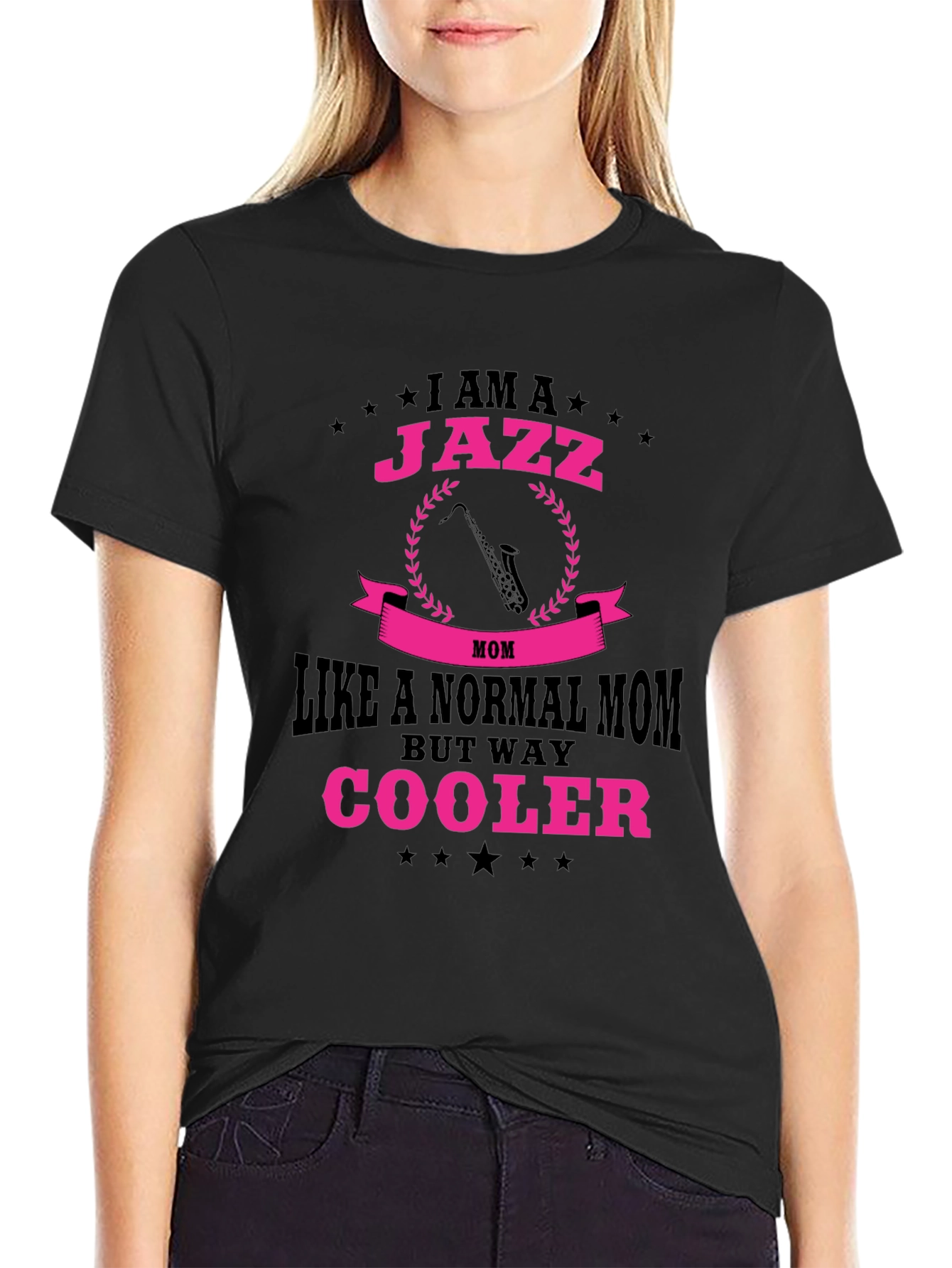 Jazz Mom Graphic Tee - Cool Mothers Day Gift