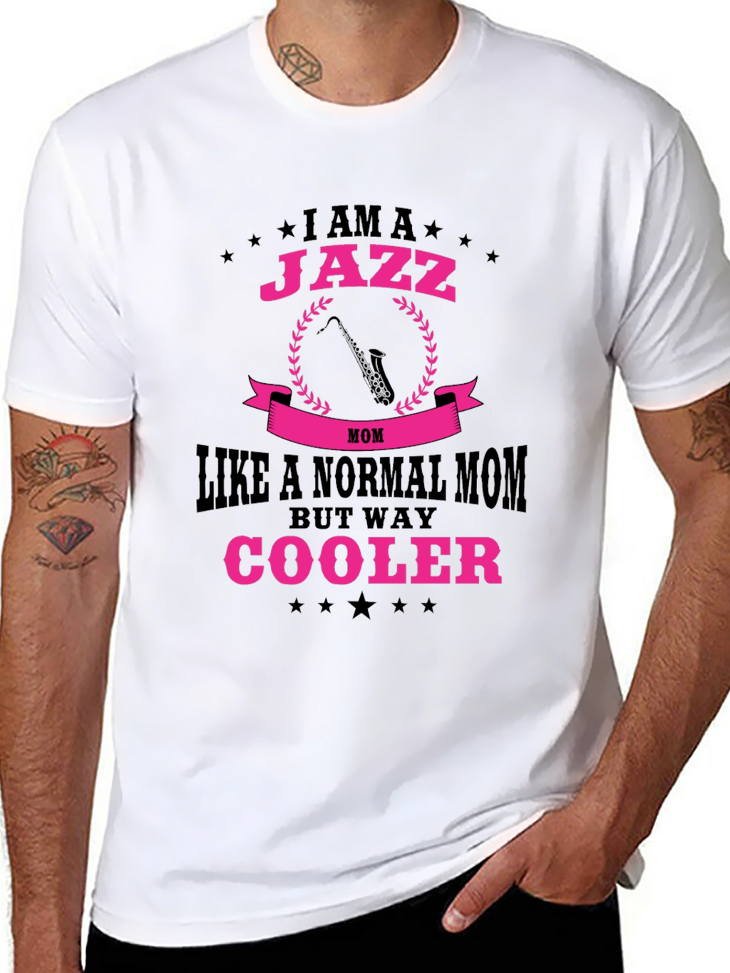 Jazz Mom Graphic Tee - Cool Mothers Day Gift