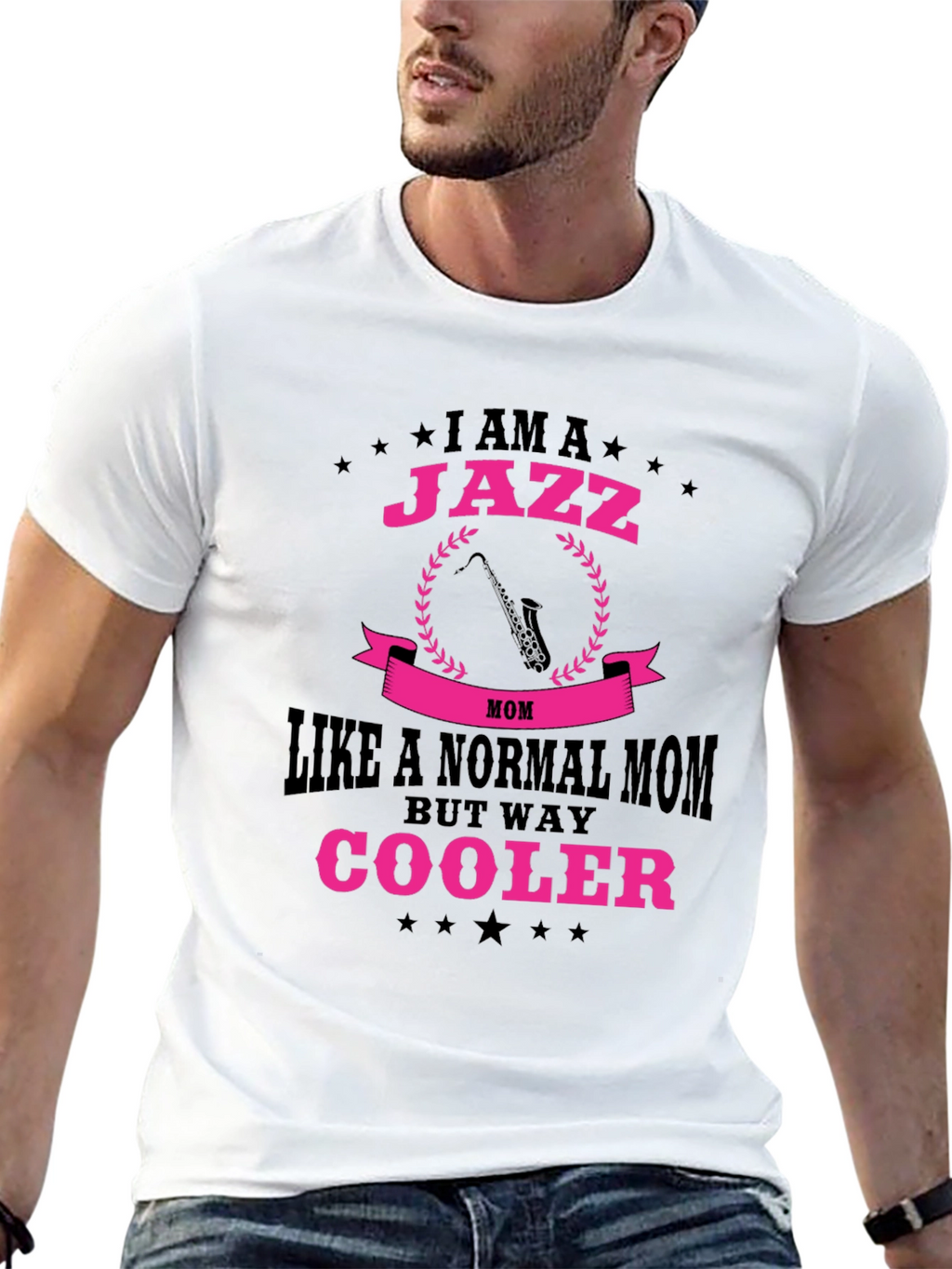 Jazz Mom Graphic Tee - Cool Mothers Day Gift