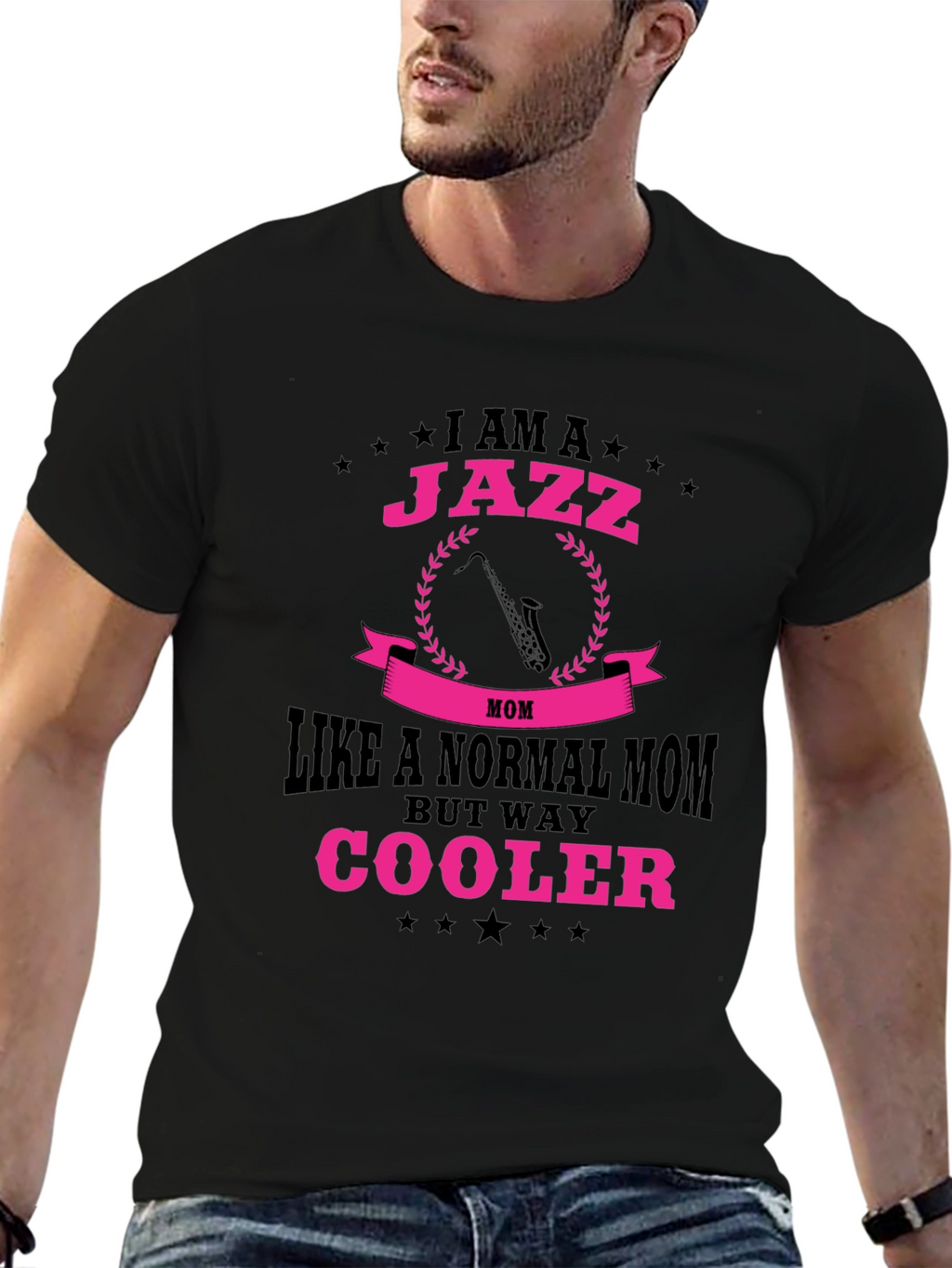 Jazz Mom Graphic Tee - Cool Mothers Day Gift