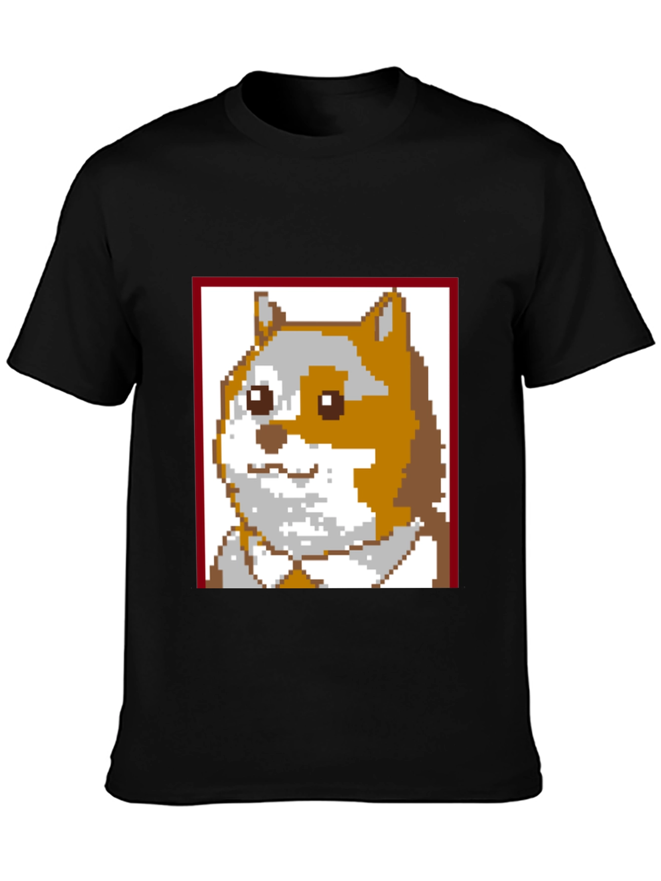 Pixel Doge T-Shirt - Classic Meme Tee