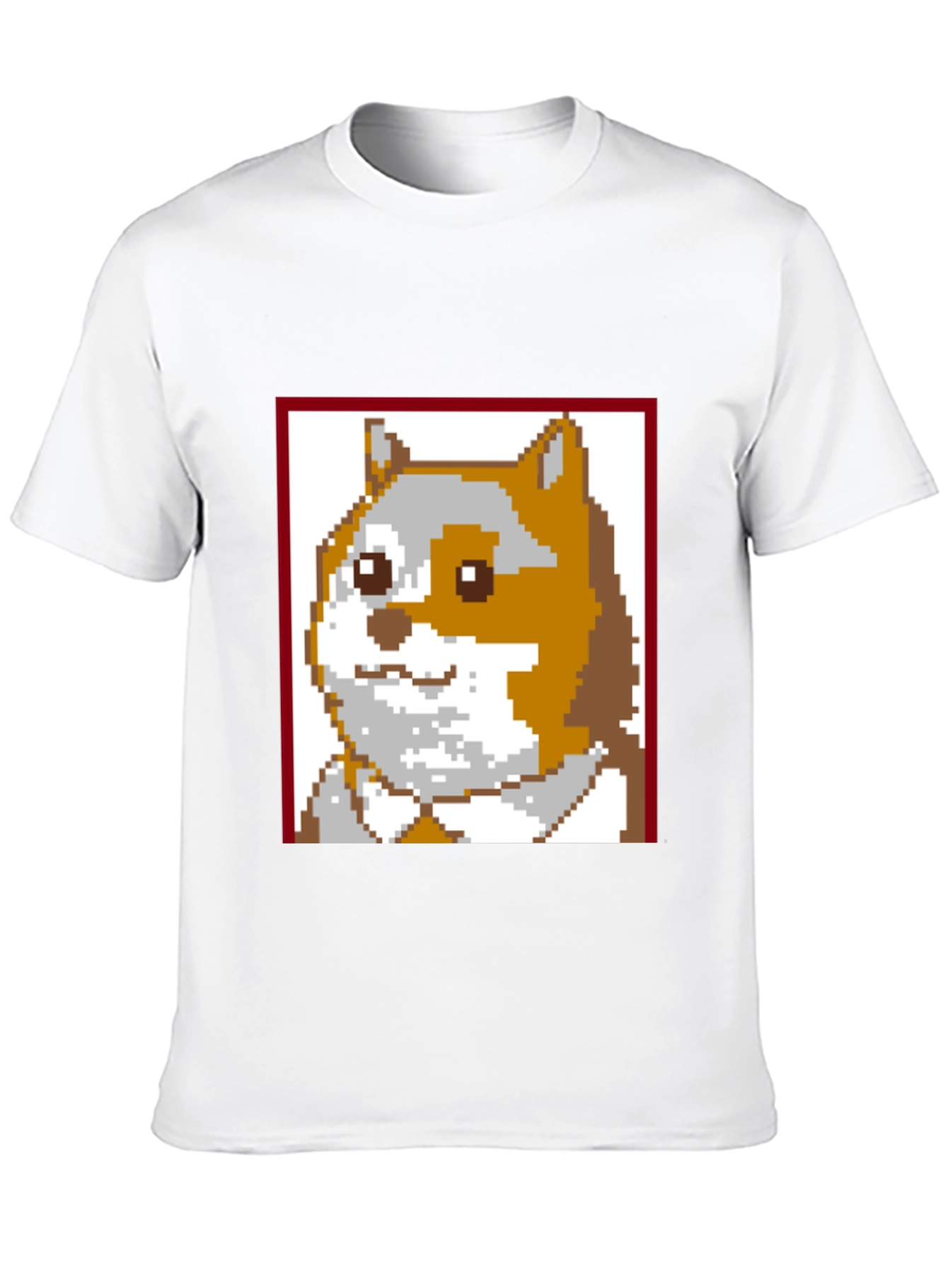 Pixel Doge T-Shirt - Classic Meme Tee
