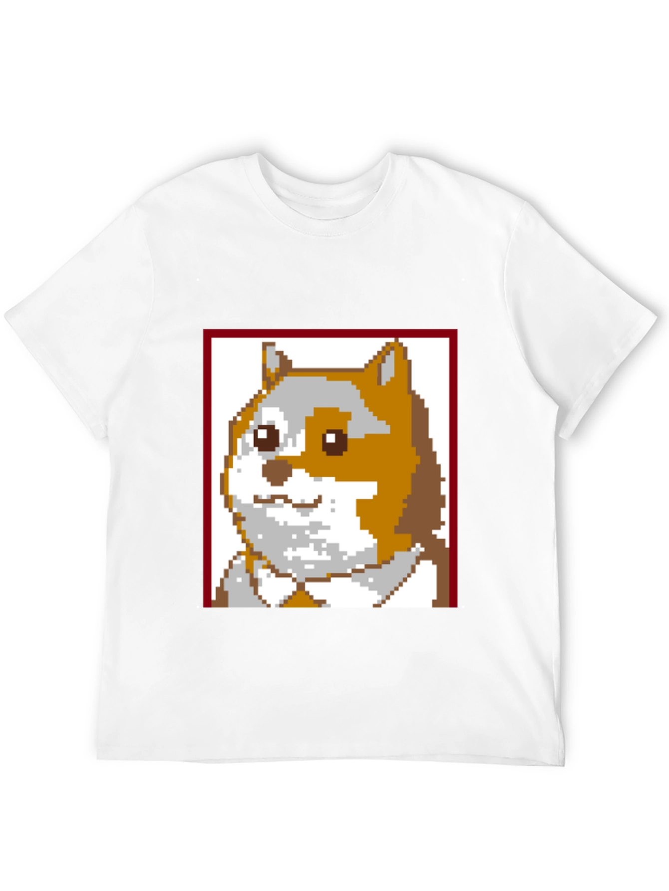 Pixel Doge T-Shirt - Classic Meme Tee