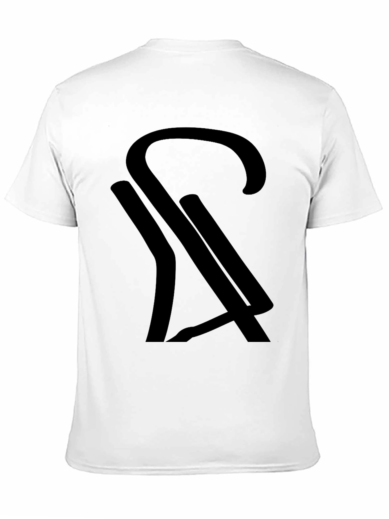 Modern Black Graphic Tee