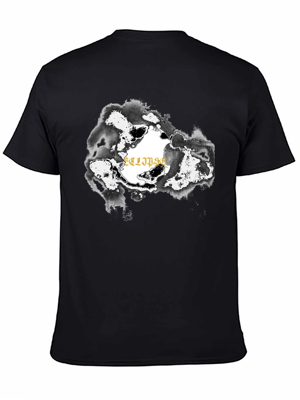 Eclipse Graphic Black T-Shirt