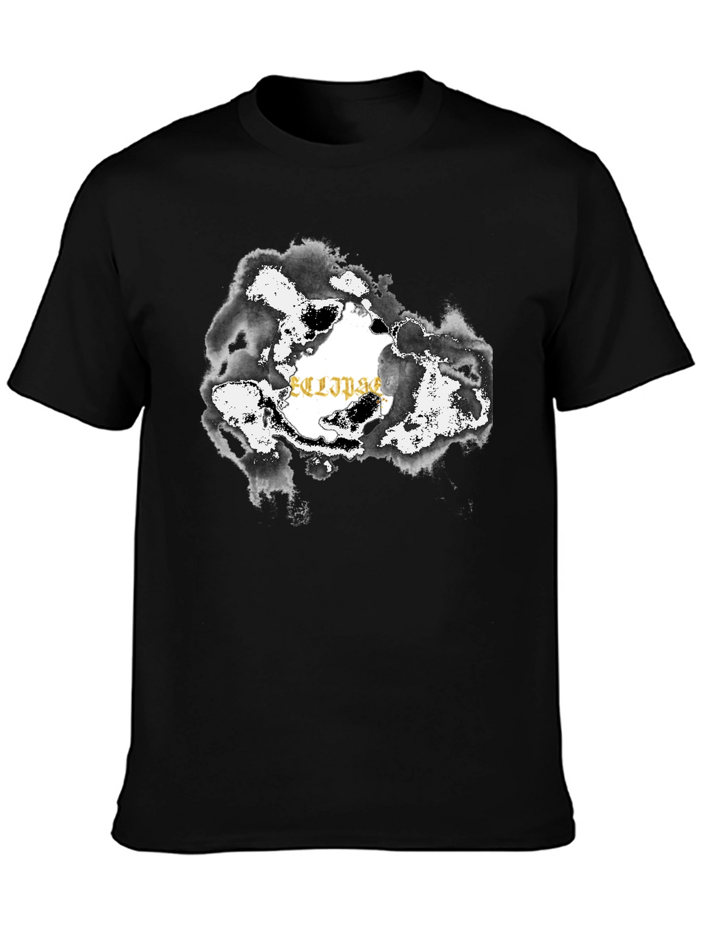 Eclipse Graphic Black T-Shirt