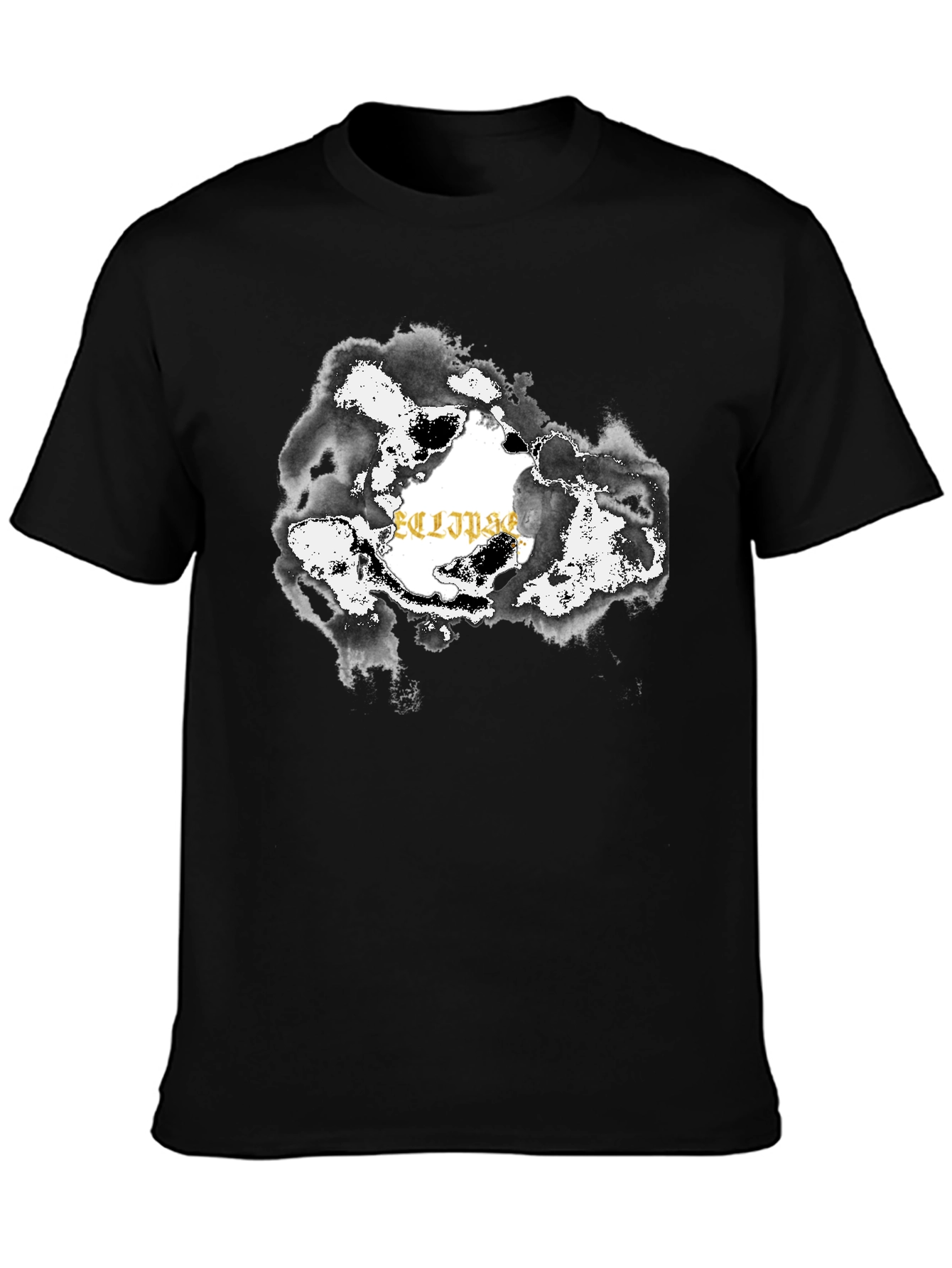 Eclipse Graphic Black T-Shirt