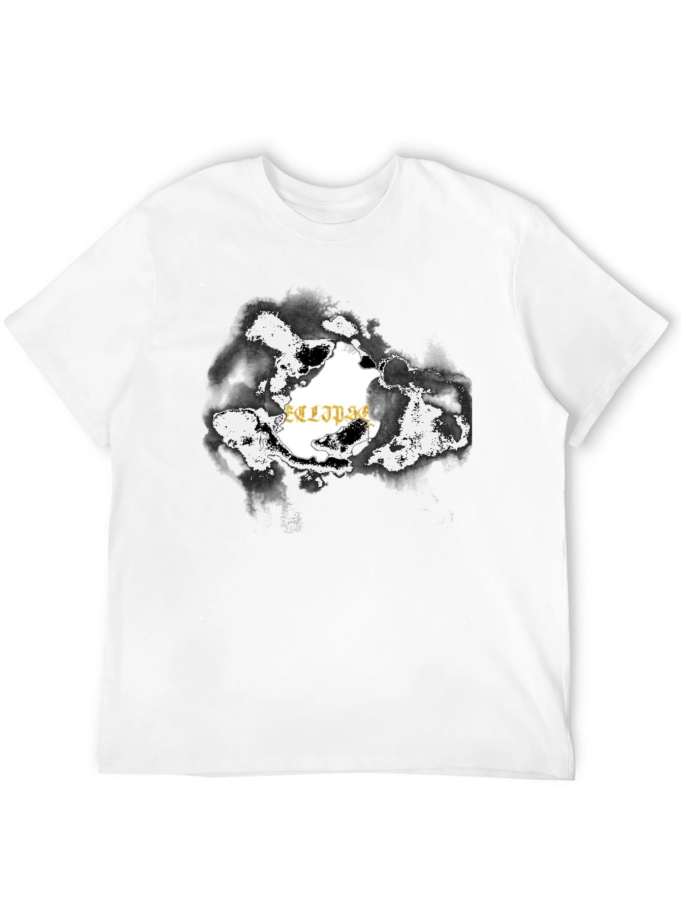 Eclipse Graphic Black T-Shirt