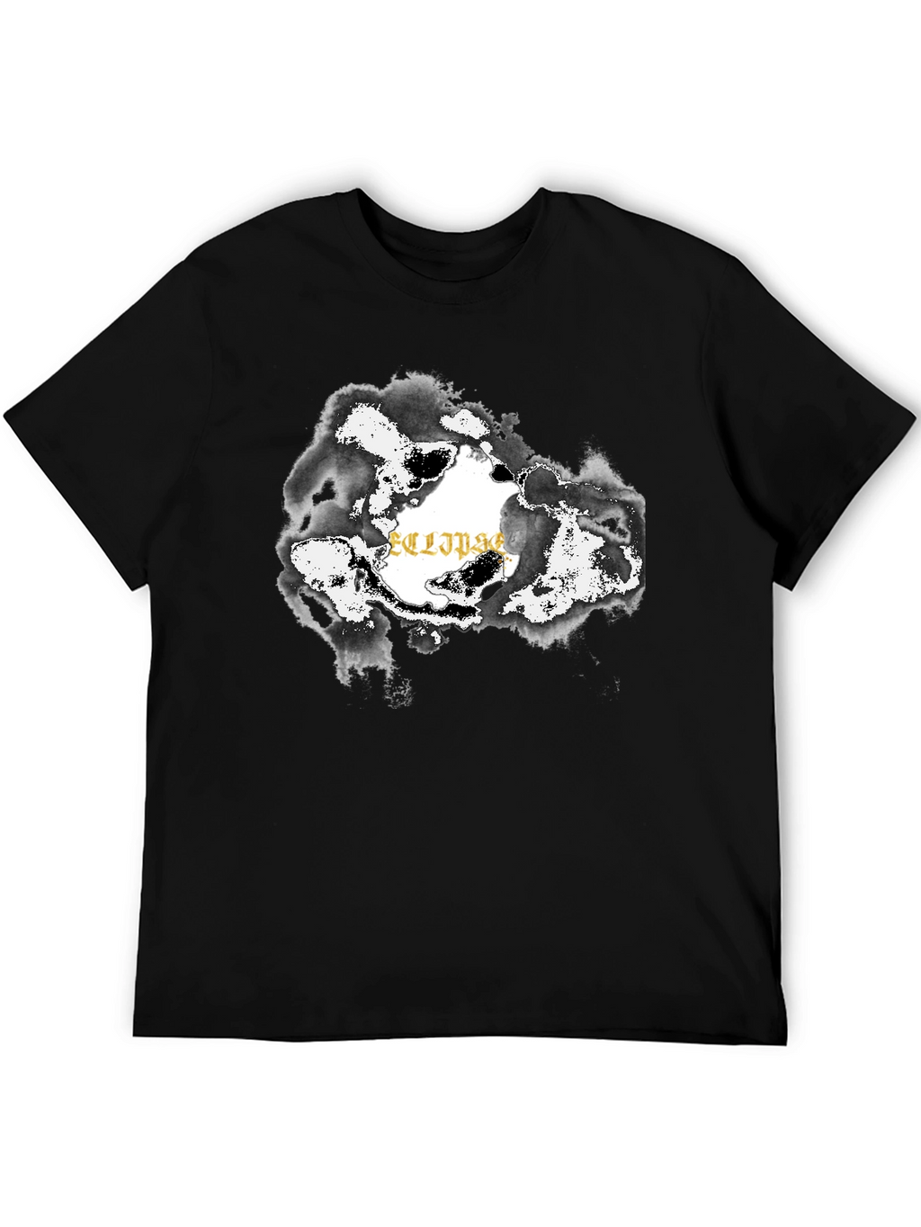 Eclipse Graphic Black T-Shirt