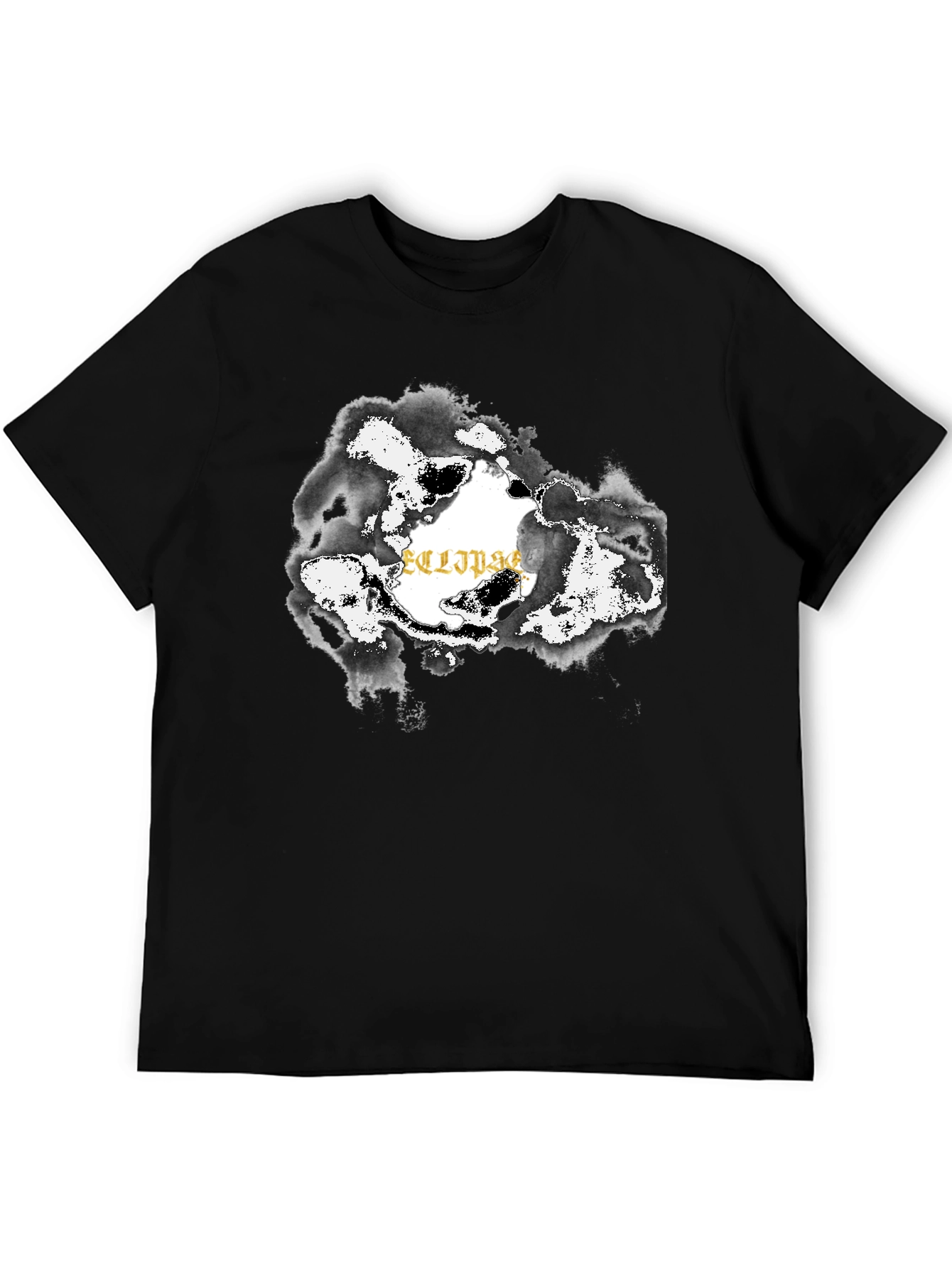 Eclipse Graphic Black T-Shirt