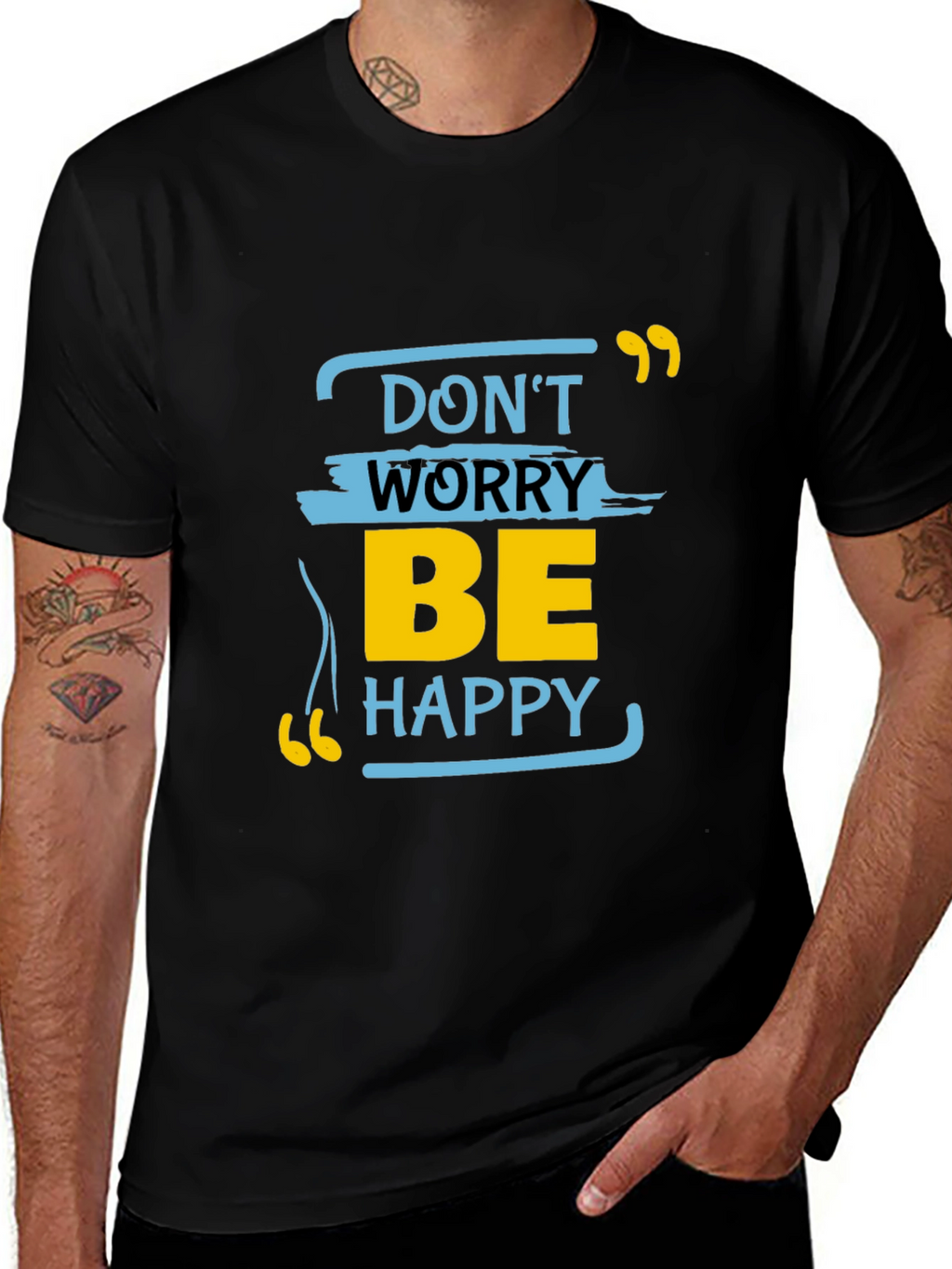 Dont Worry Be Happy Graphic Tee