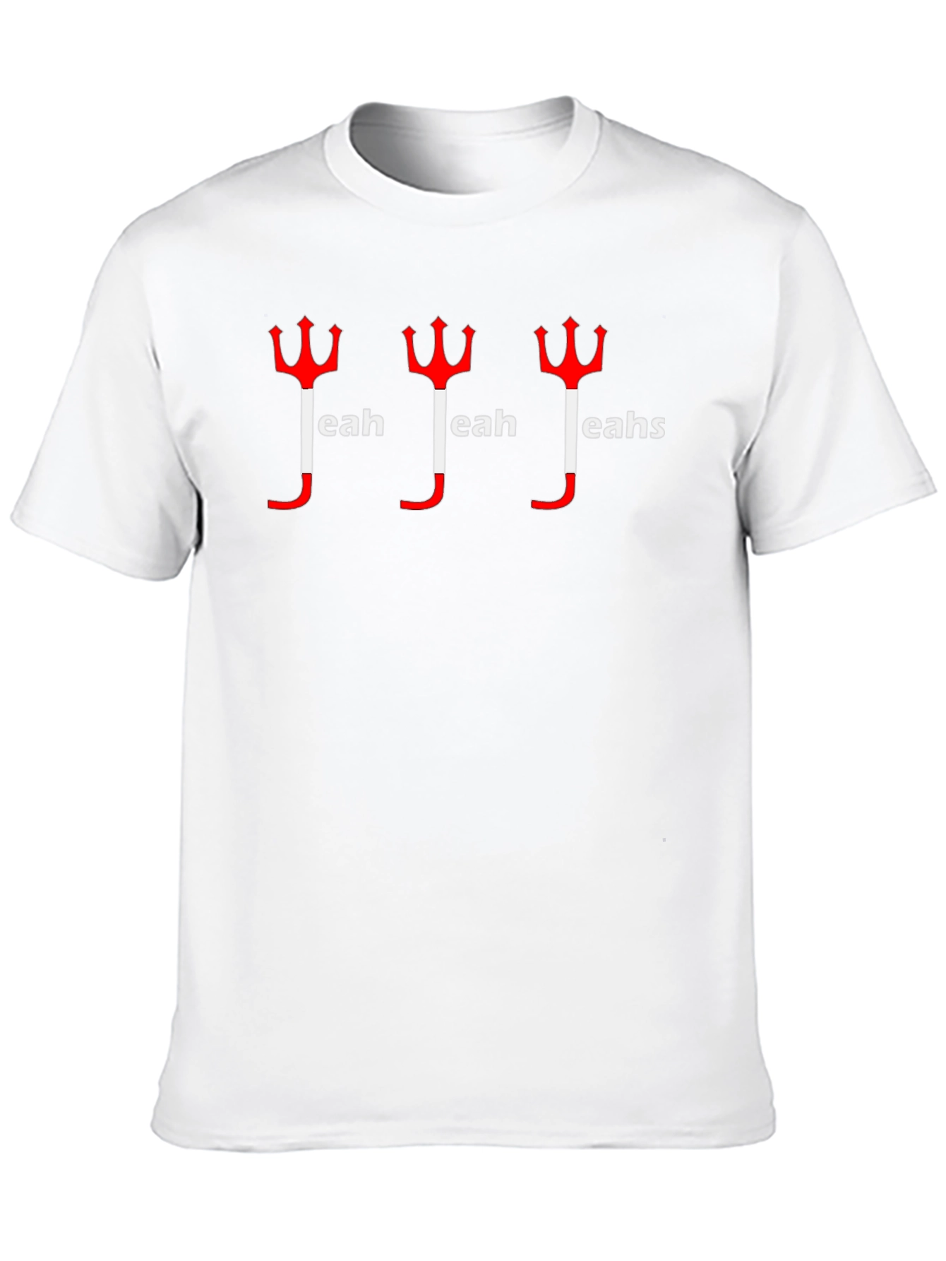 Trident Yeahs T-Shirt - Devilish Humor