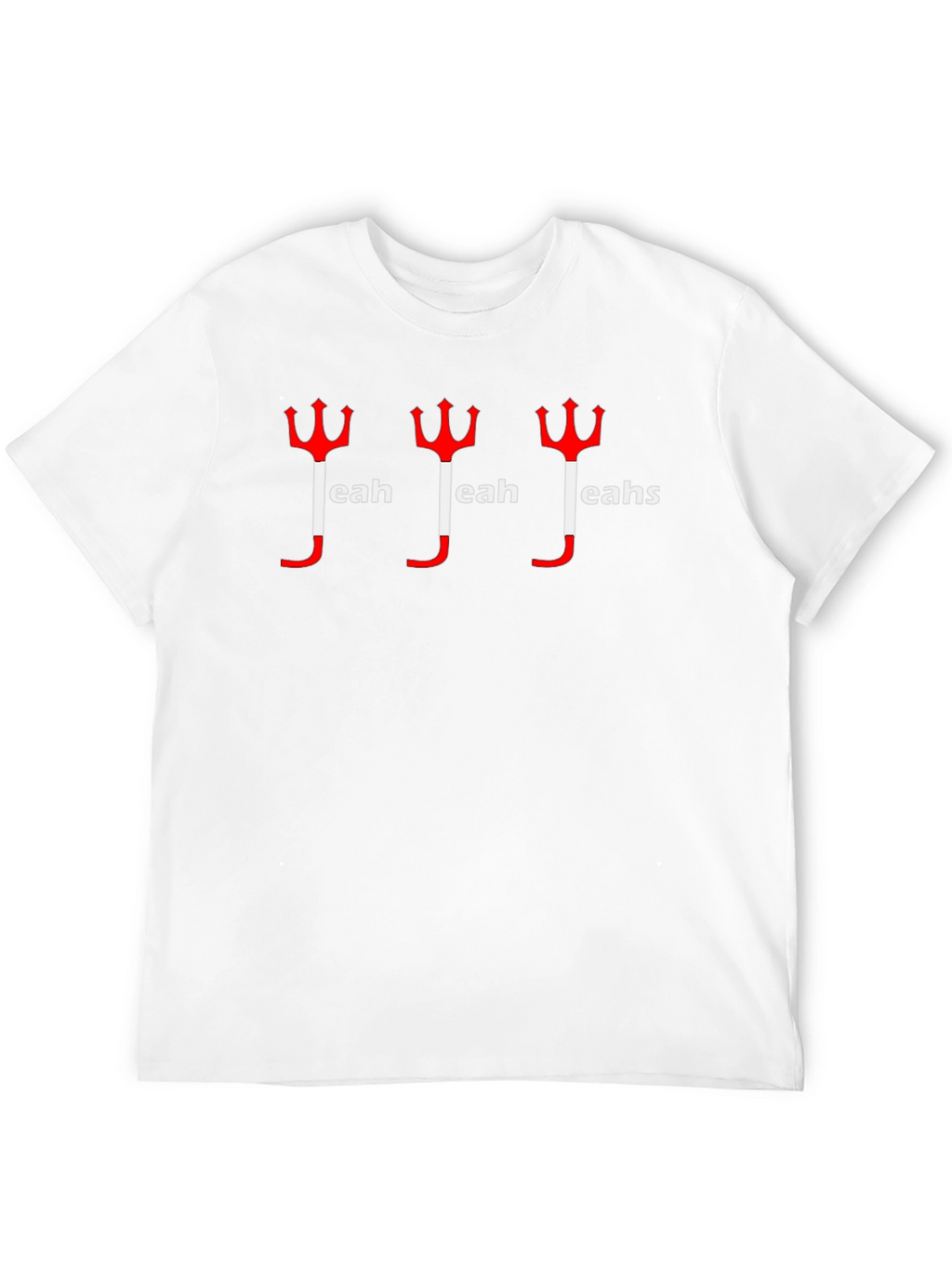 Trident Yeahs T-Shirt - Devilish Humor