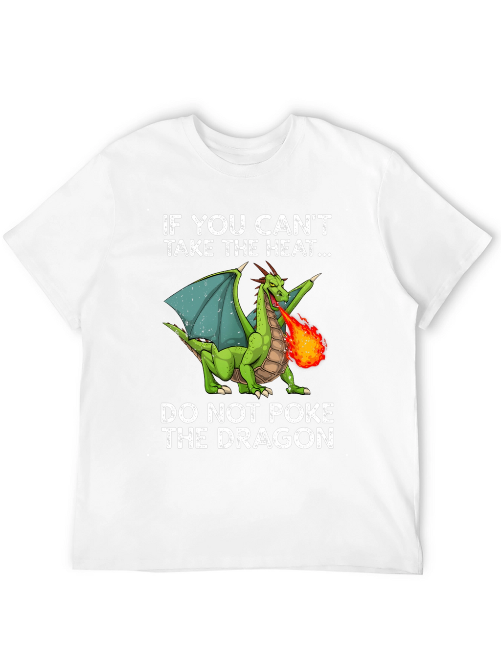Dragon Graphic T-Shirt: If You Cant Take The Heat...