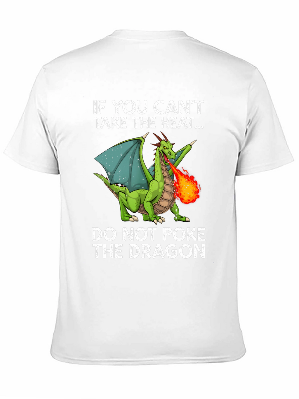 Dragon Graphic T-Shirt: If You Cant Take The Heat...
