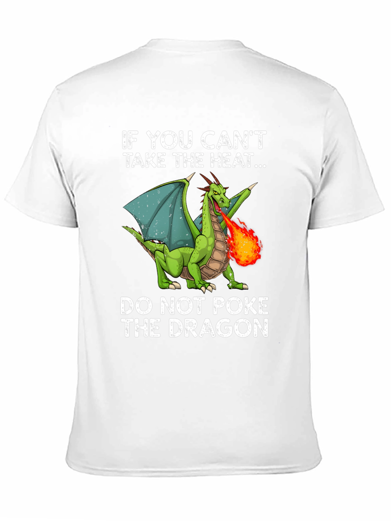 Dragon Graphic T-Shirt: If You Cant Take The Heat...