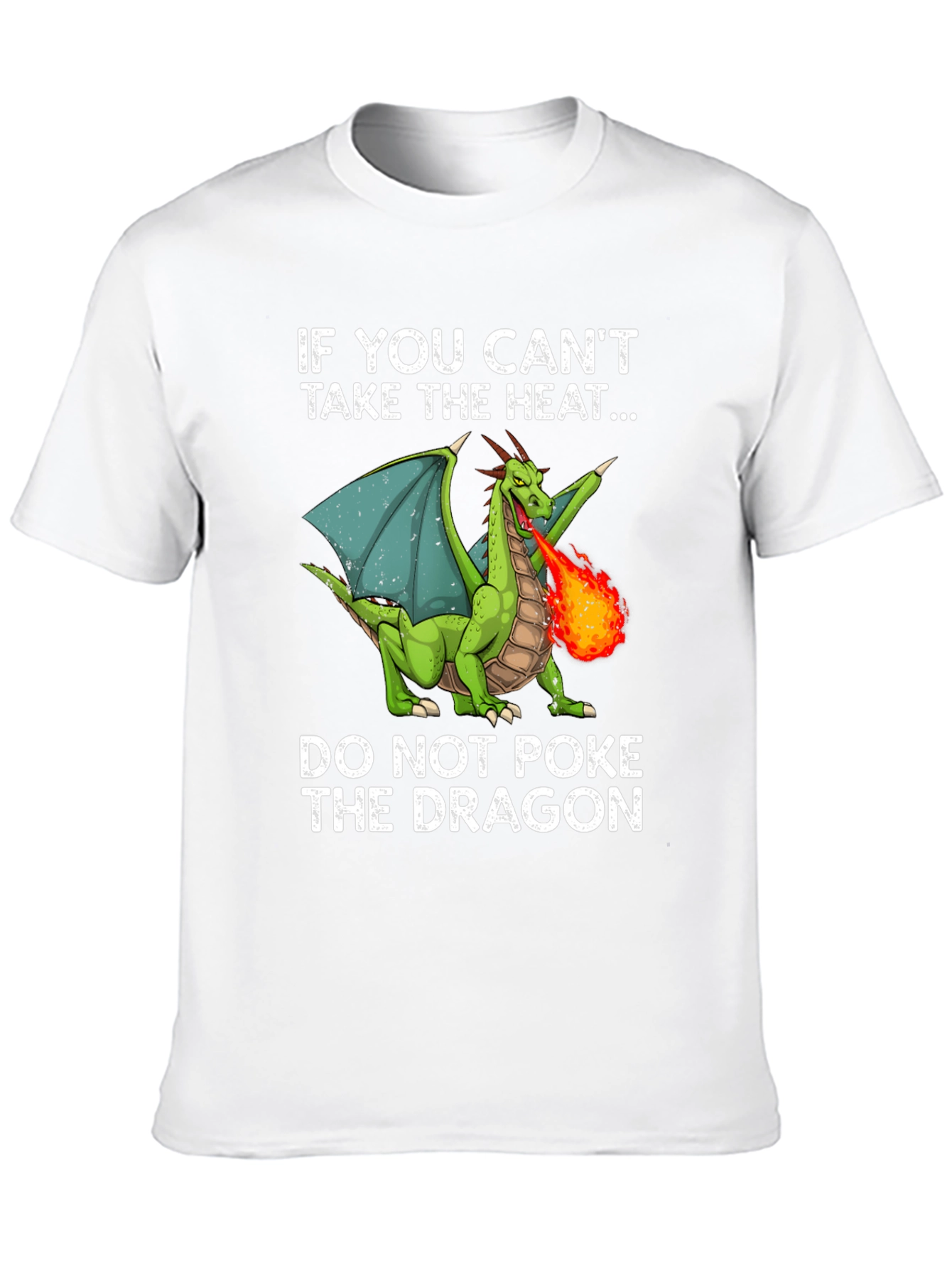 Dragon Graphic T-Shirt: If You Cant Take The Heat...