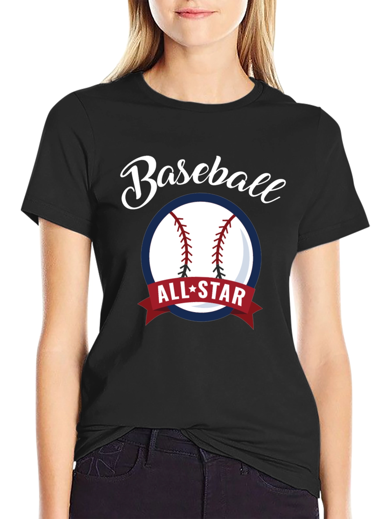 Baseball All-Star Graphic T-Shirt
